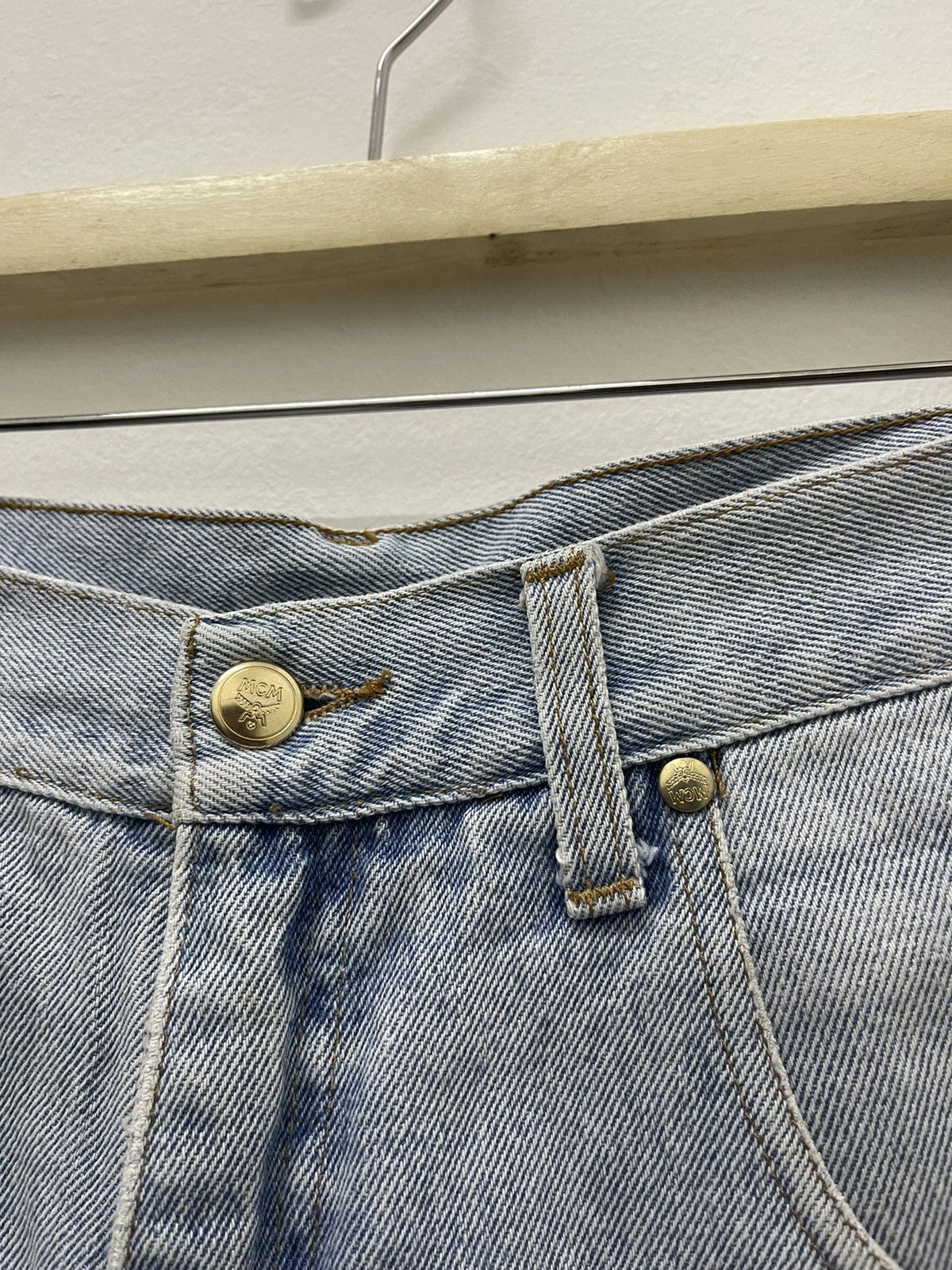 MCM Rare Vintage MCM Sportsyle Made in Italy Jeans Size US 29 - 8 Thumbnail