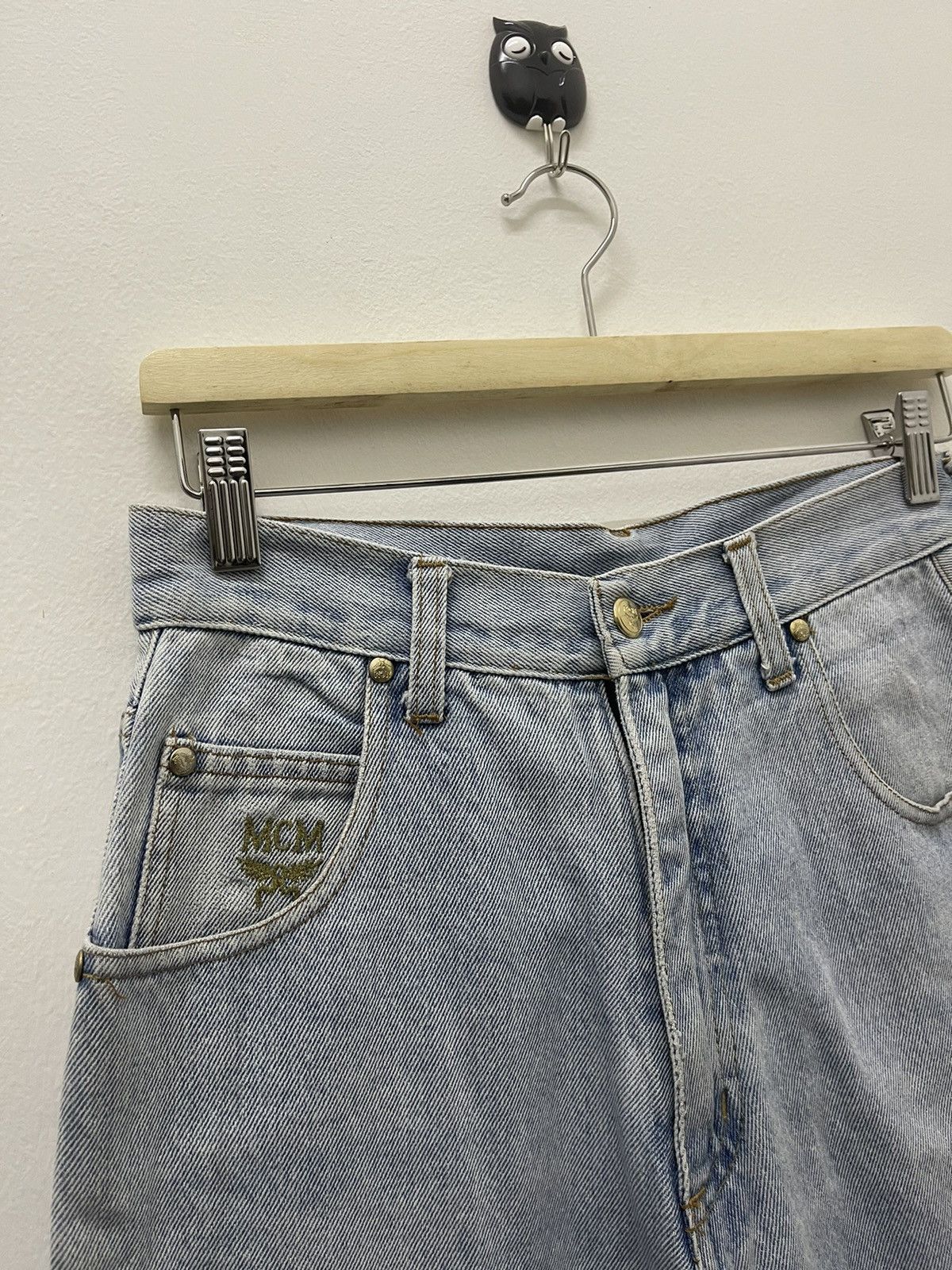 MCM Rare Vintage MCM Sportsyle Made in Italy Jeans Size US 29 - 7 Thumbnail