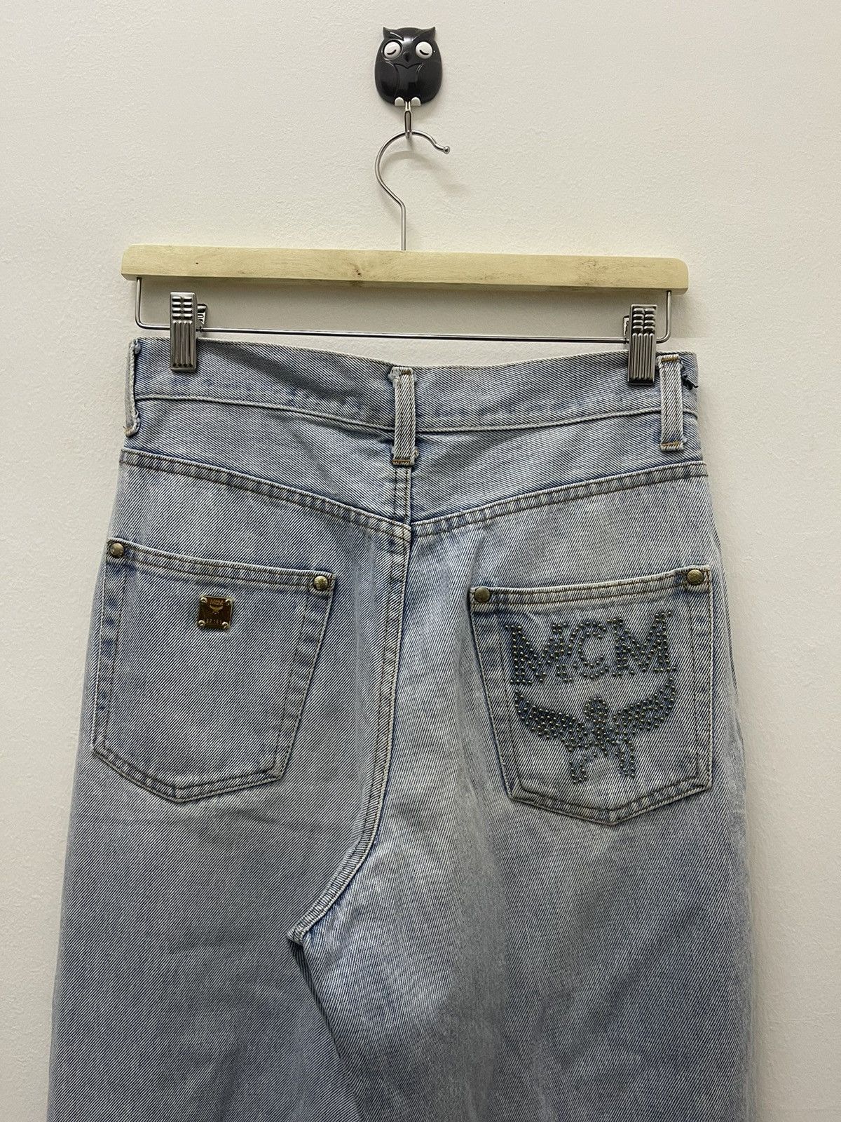 MCM Rare Vintage MCM Sportsyle Made in Italy Jeans Size US 29 - 2 Thumbnail