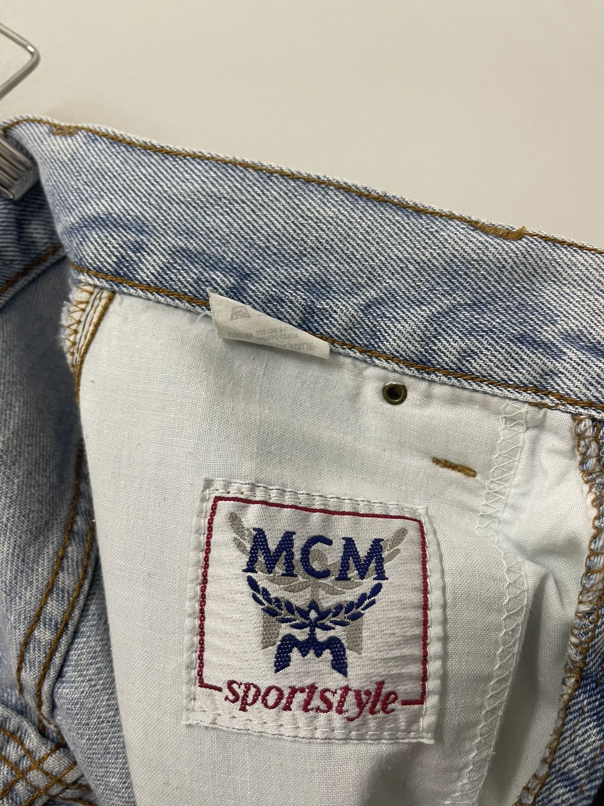 MCM Rare Vintage MCM Sportsyle Made in Italy Jeans Size US 29 - 11 Thumbnail
