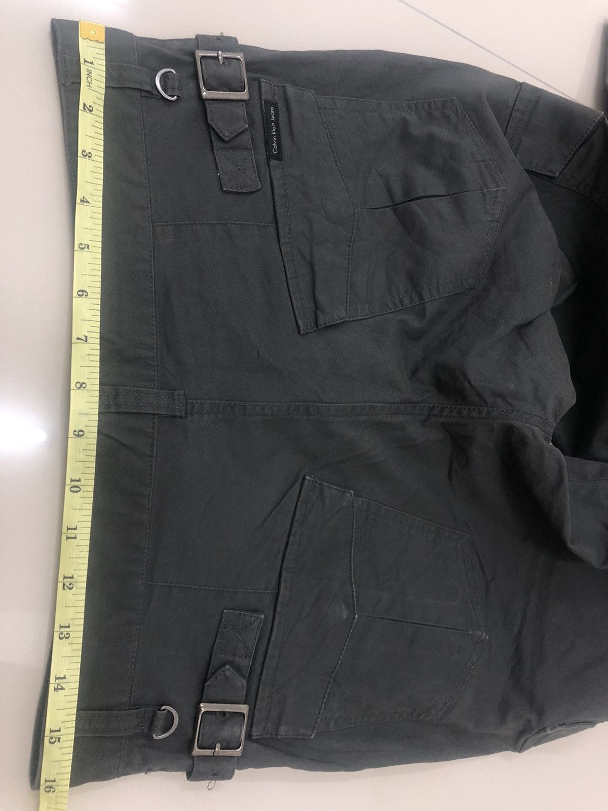 Calvin Klein Rare CALVIN KLEIN JEANS Cargo Utility Tactical Pockets Pant Size US 32 / EU 48 - 10 Thumbnail