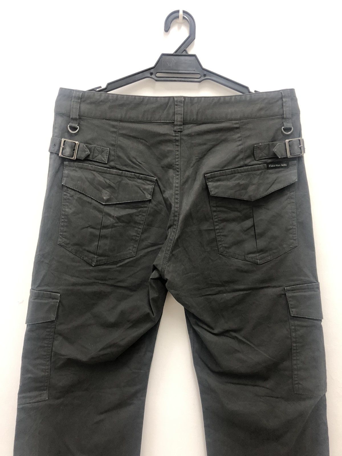 Calvin Klein Rare CALVIN KLEIN JEANS Cargo Utility Tactical Pockets Pant Size US 32 / EU 48 - 8 Thumbnail