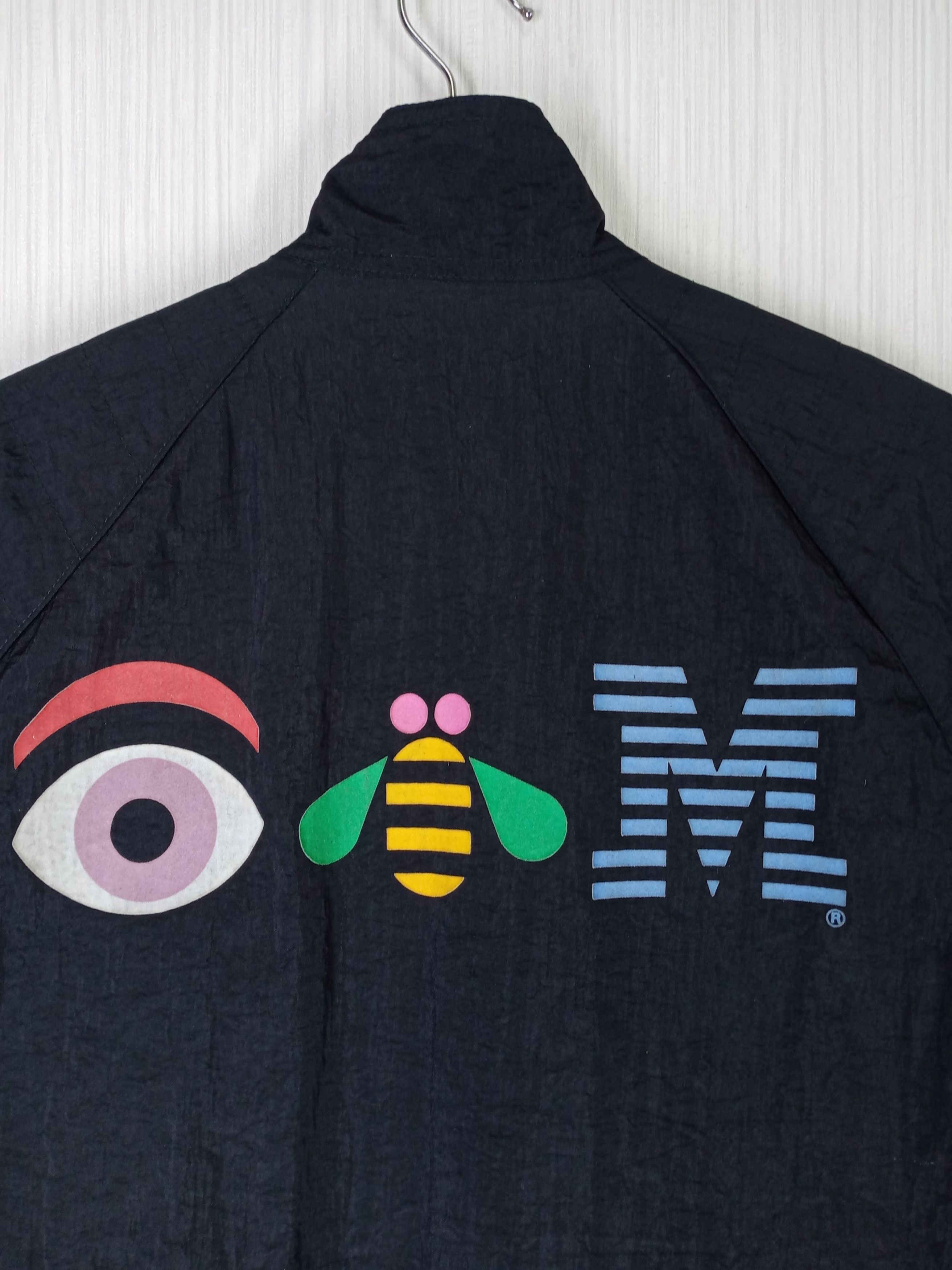 Apple Rare Vintage 90's IBM Computers Bomber Jacket Size US M / EU 48-50 / 2 - 3 Thumbnail