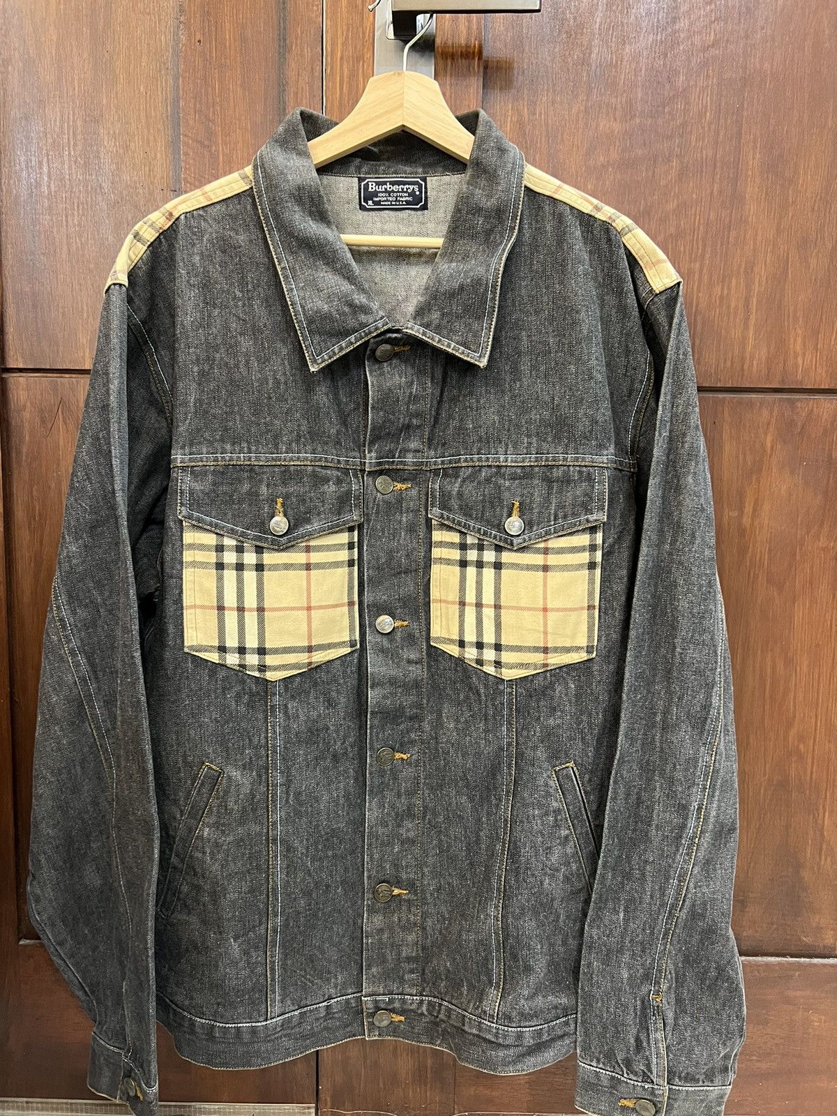 Burberry Burberry Prorsum Denim Jacket Size US XL / EU 56 / 4 - 1 Thumbnail