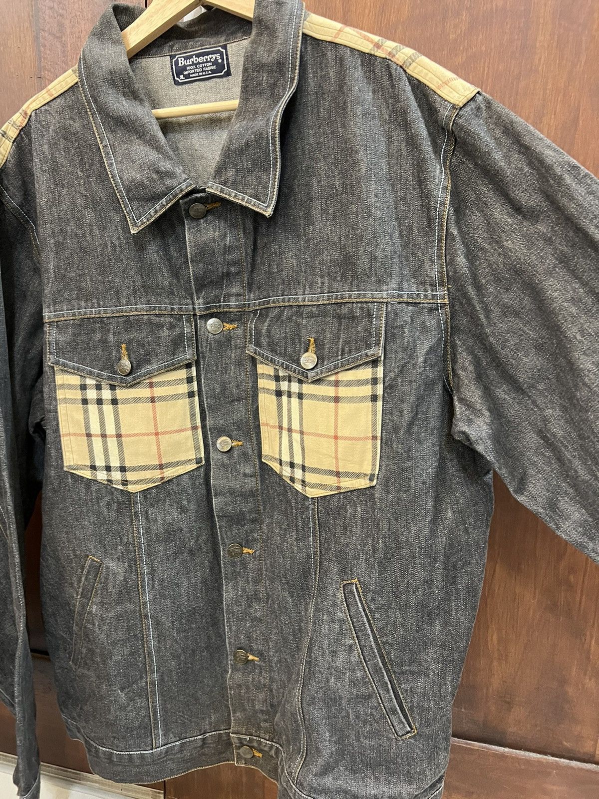 Burberry Burberry Prorsum Denim Jacket Size US XL / EU 56 / 4 - 4 Thumbnail