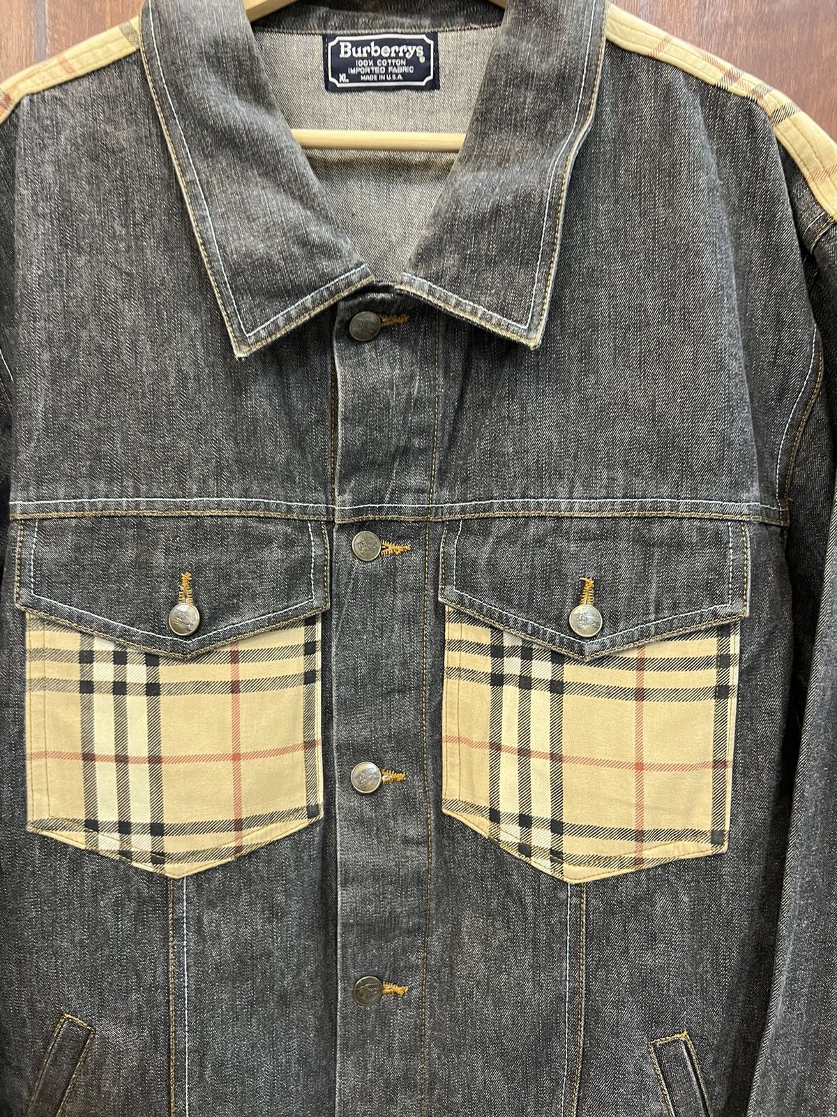 Burberry Burberry Prorsum Denim Jacket Size US XL / EU 56 / 4 - 3 Thumbnail