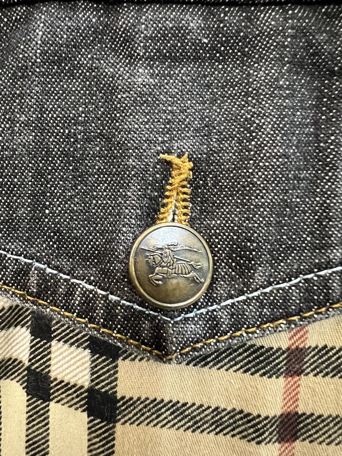 Burberry Burberry Prorsum Denim Jacket Size US XL / EU 56 / 4 - 7 Thumbnail