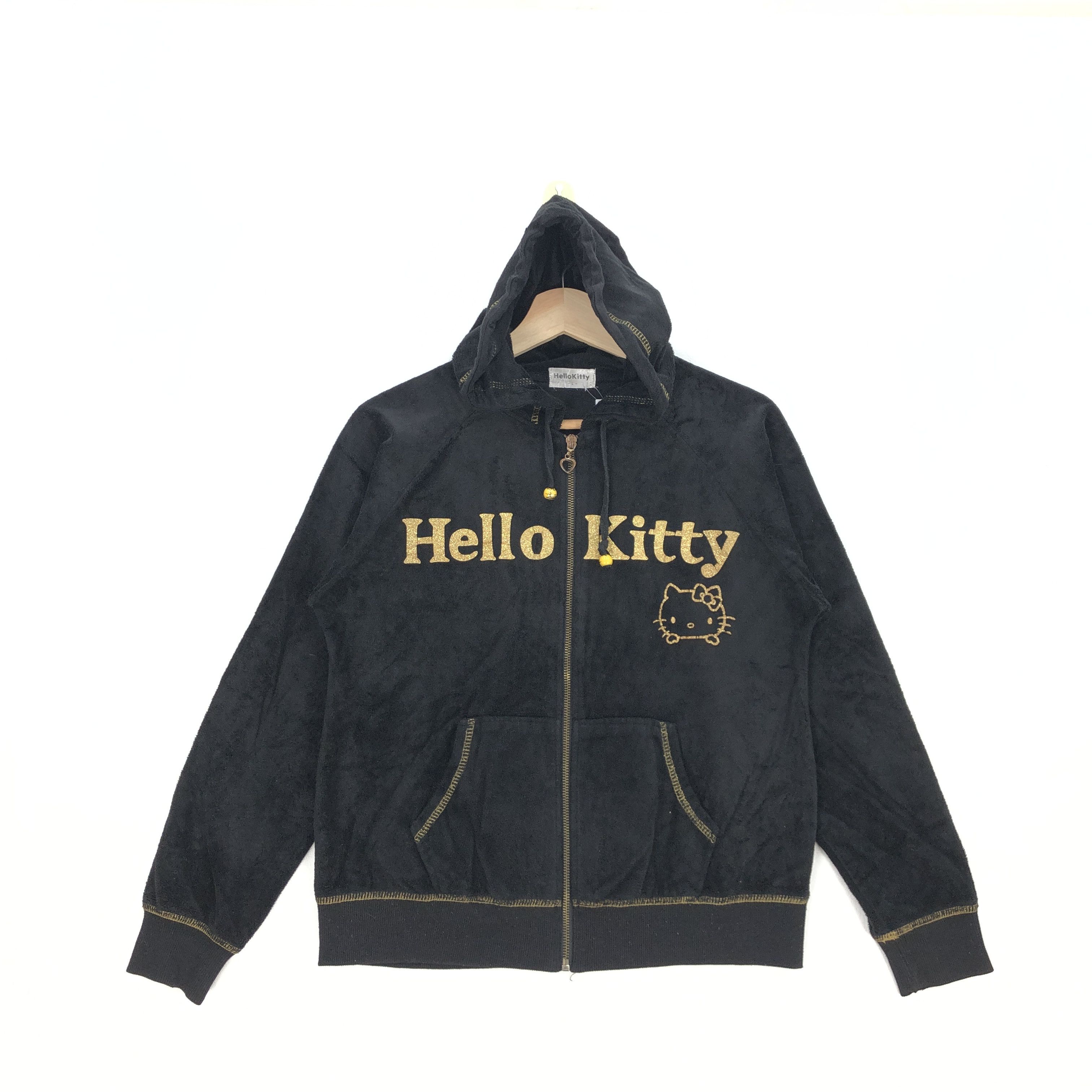 Anime × Japanese Brand × Vintage Hello Kitty Sweater Hoodie Japanese Anime Sweatshirt Hooded Size US S / EU 44-46 / 1 - 1 Thumbnail