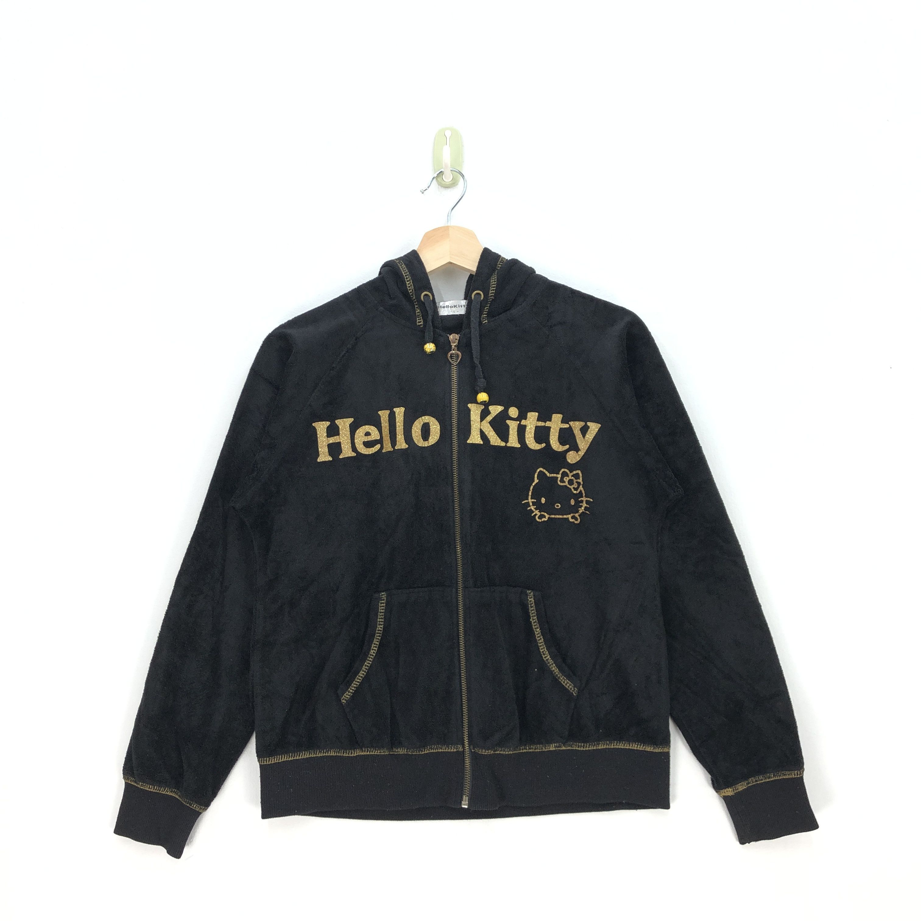 Anime × Japanese Brand × Vintage Hello Kitty Sweater Hoodie Japanese Anime Sweatshirt Hooded Size US S / EU 44-46 / 1 - 3 Thumbnail