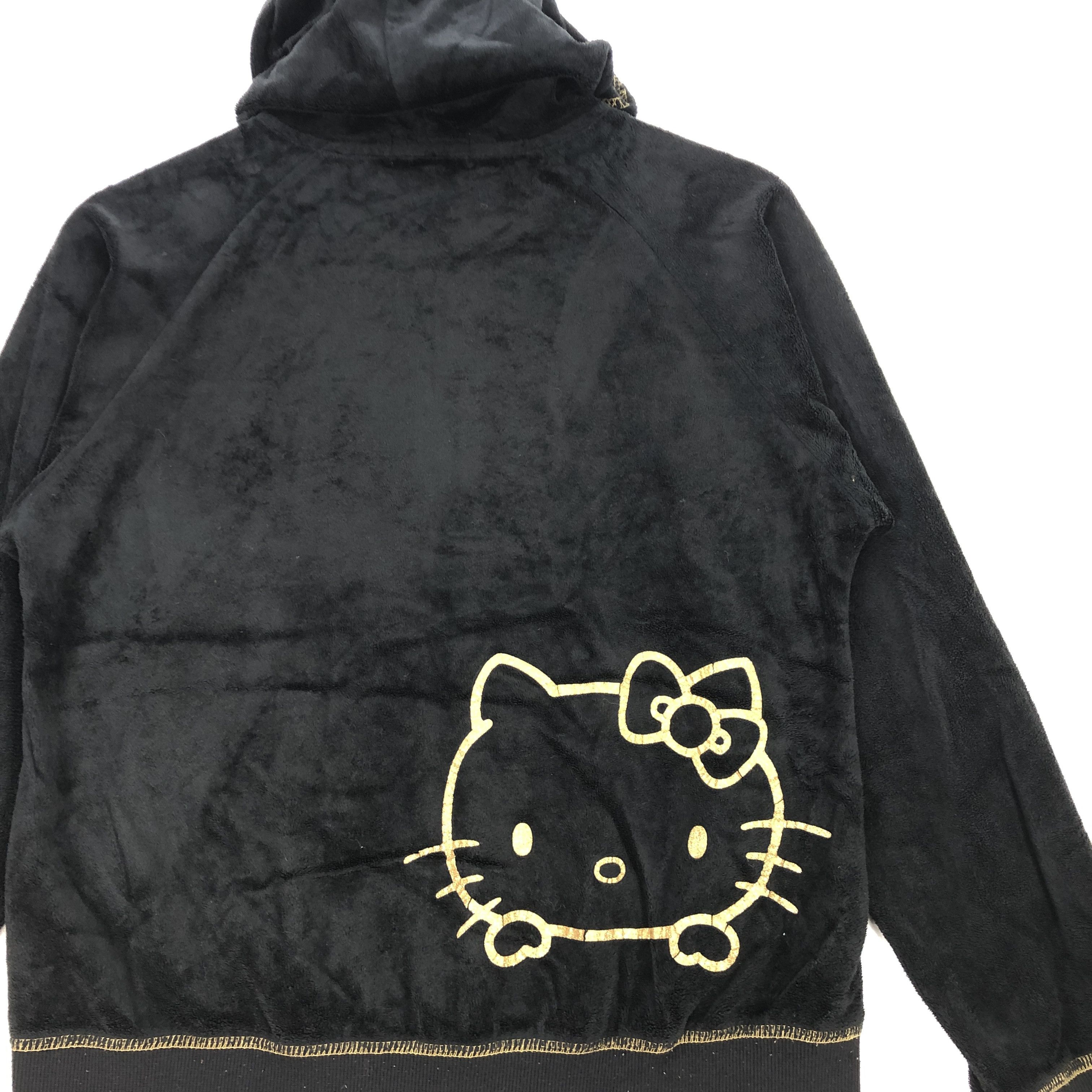 Anime × Japanese Brand × Vintage Hello Kitty Sweater Hoodie Japanese Anime Sweatshirt Hooded Size US S / EU 44-46 / 1 - 7 Thumbnail