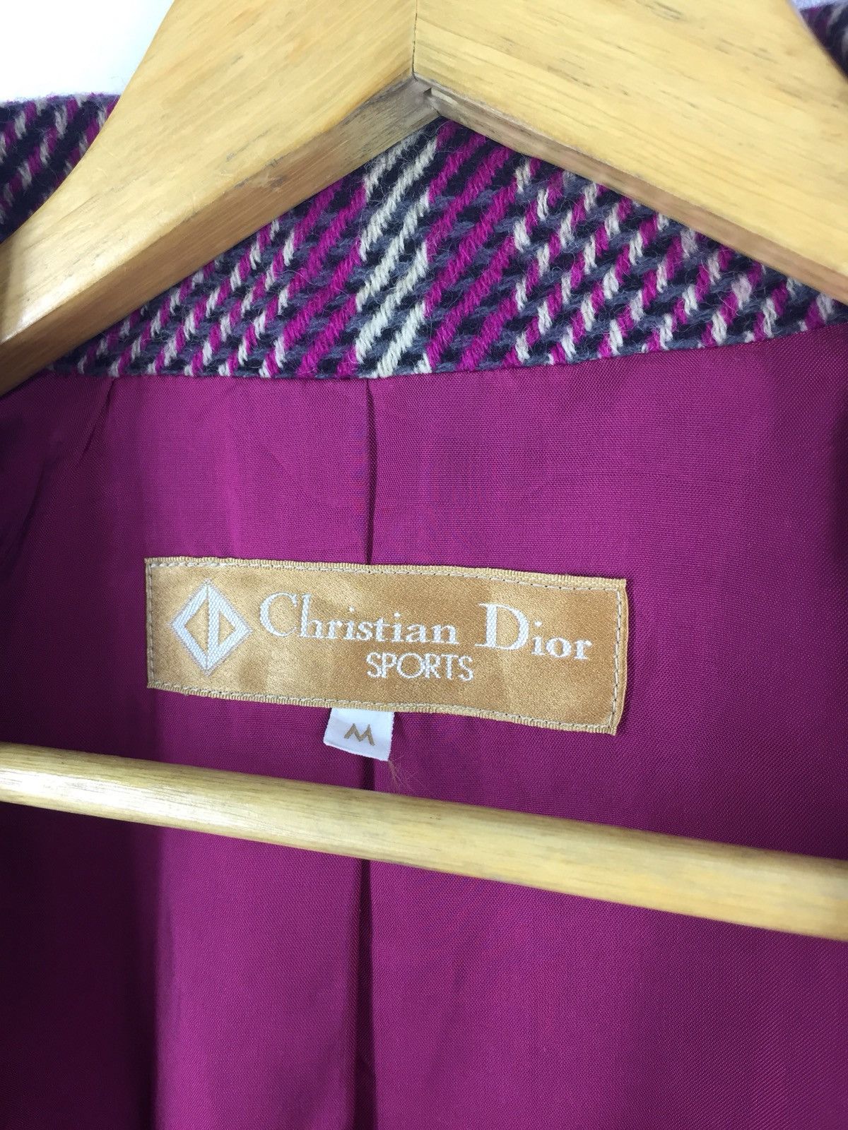 Christian Dior Monsieur Christian dior wool Herringbone twill Jacket Size M / US 6-8 / IT 42-44 - 5 Thumbnail