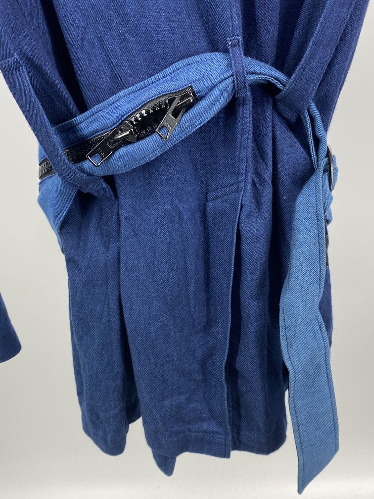 N.Hoolywood Indigo Trench Coat Size US S / EU 44-46 / 1 - 3 Thumbnail