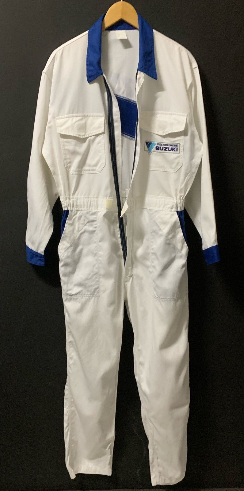 BMW × Sports Specialties 🎌 RARE ‼️ Suzuki Uniform Worker Coverall Jumpsuits Size US 34 / EU 50 - 5 Thumbnail