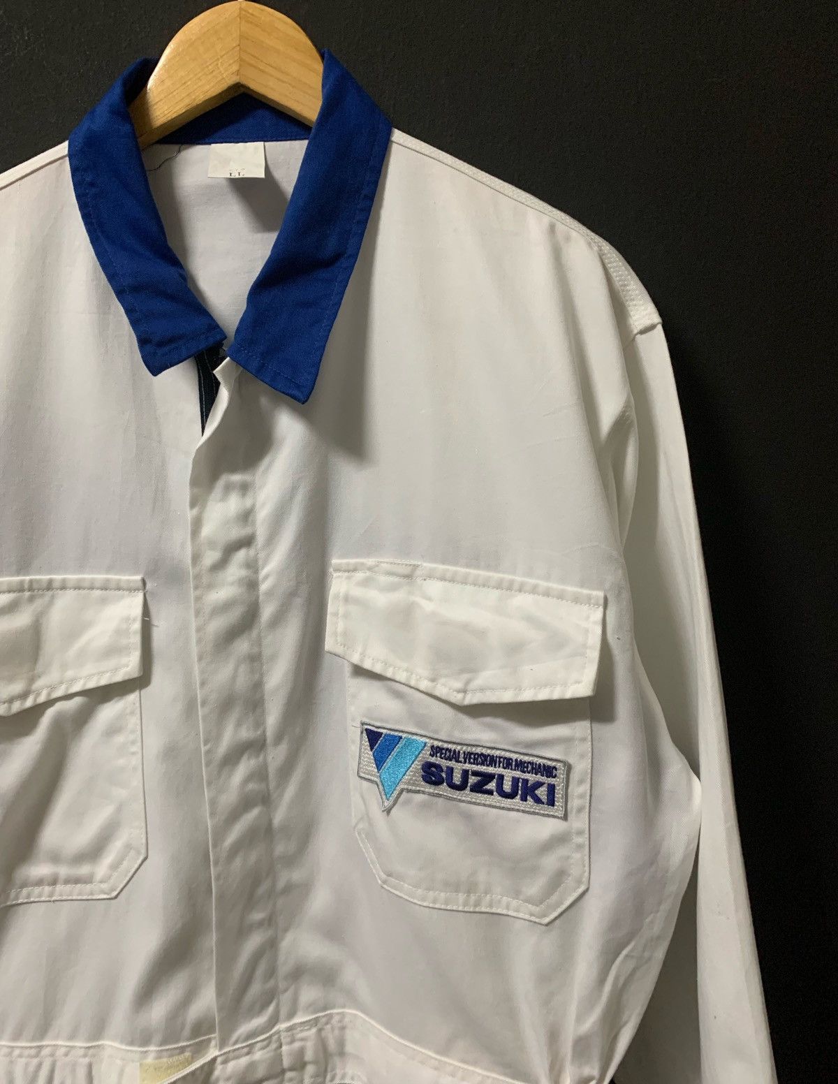 BMW × Sports Specialties 🎌 RARE ‼️ Suzuki Uniform Worker Coverall Jumpsuits Size US 34 / EU 50 - 3 Thumbnail
