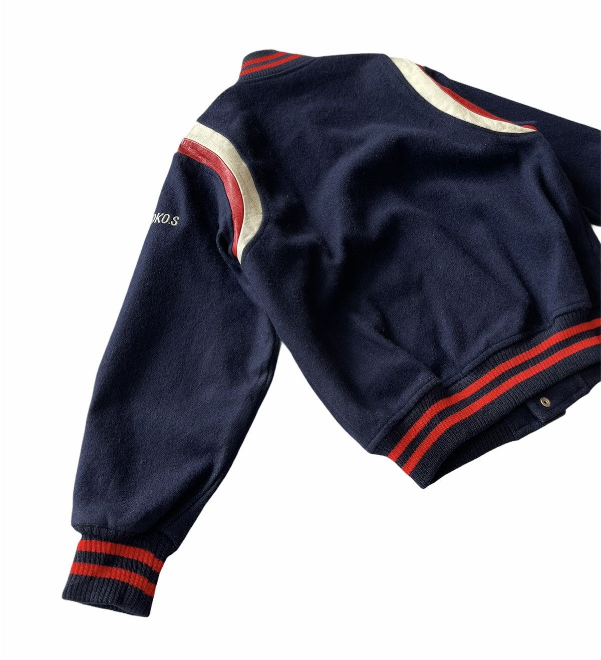 Vintage VINTAGE 80s TENNIS UNIVERSITY WOOL VARSITY JACKET Size US S / EU 44-46 / 1 - 6 Thumbnail