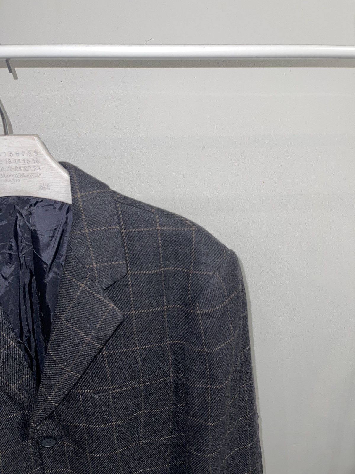 Emporio Armani × Vintage Archive Emporio Armani Checkered Wool 