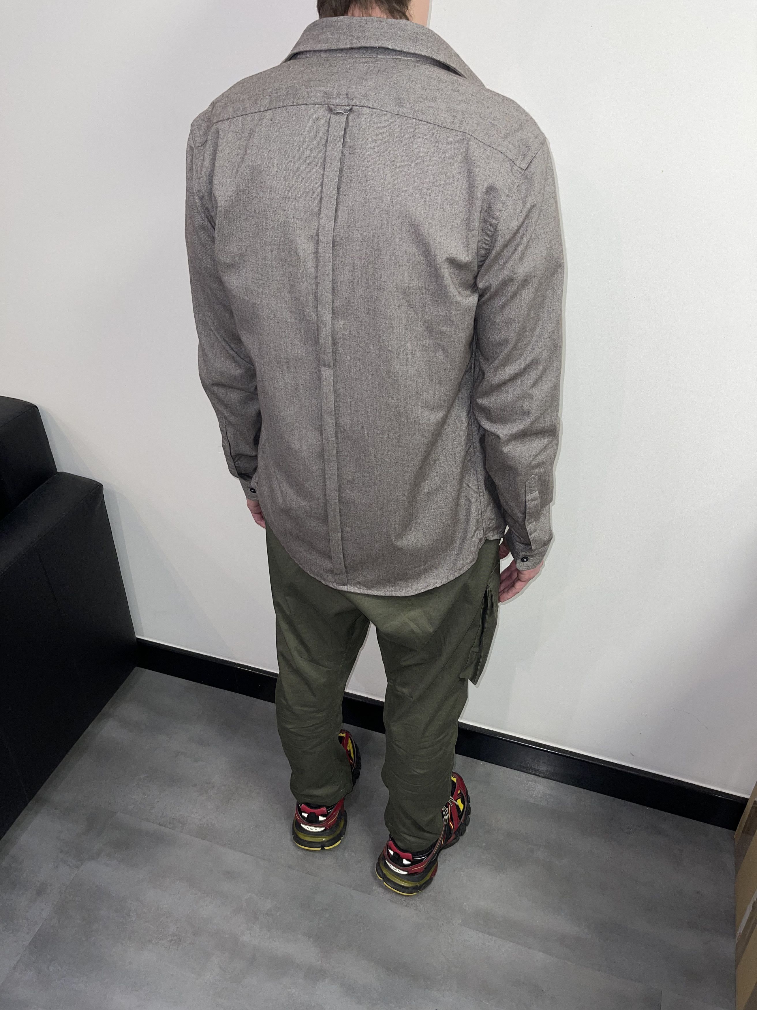 Burberry Prorsum Burberry Prorsum Military Pocket Button Up Shirt Size US M / EU 48-50 / 2 - 8 Thumbnail