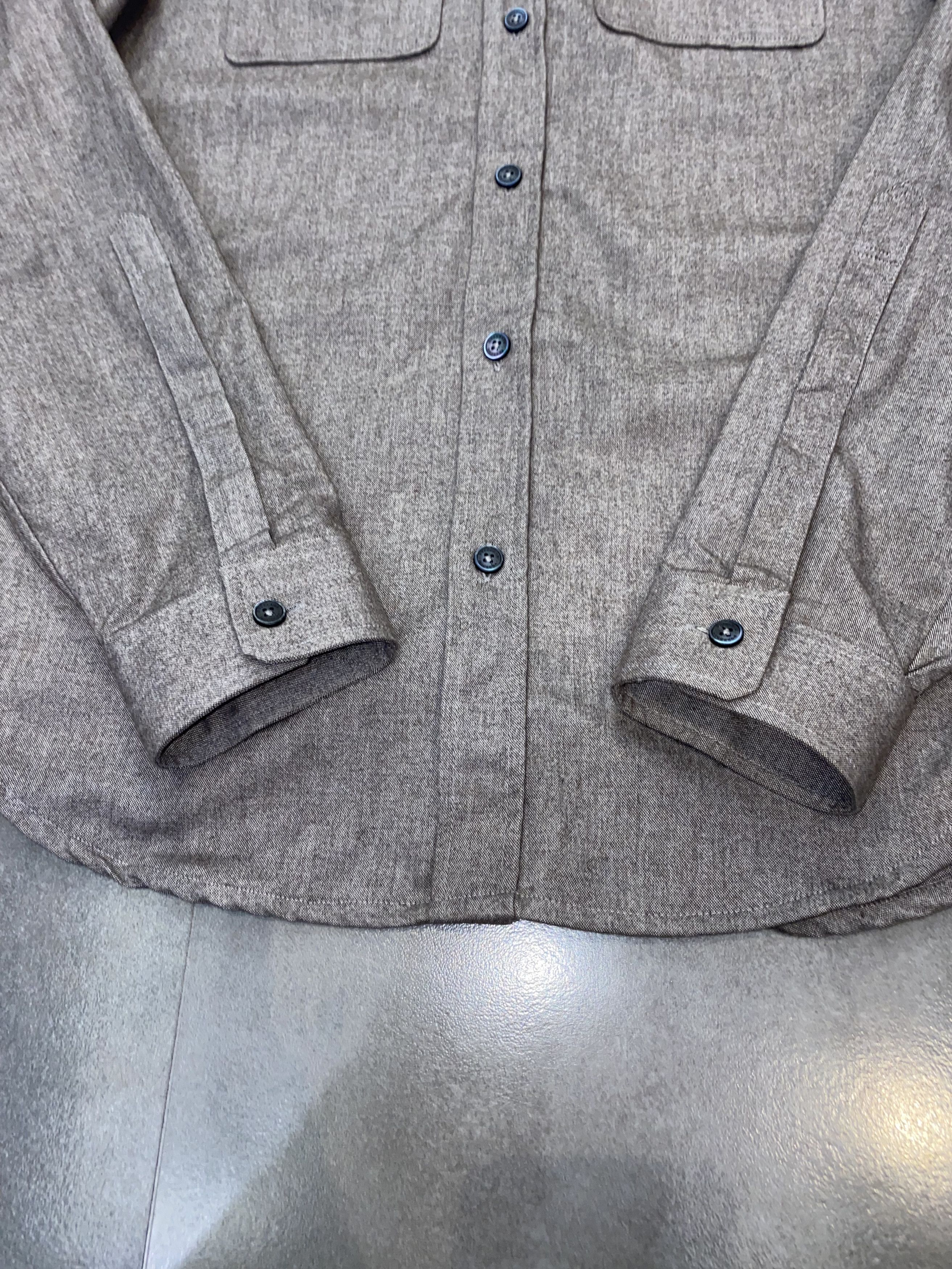 Burberry Prorsum Burberry Prorsum Military Pocket Button Up Shirt Size US M / EU 48-50 / 2 - 11 Thumbnail