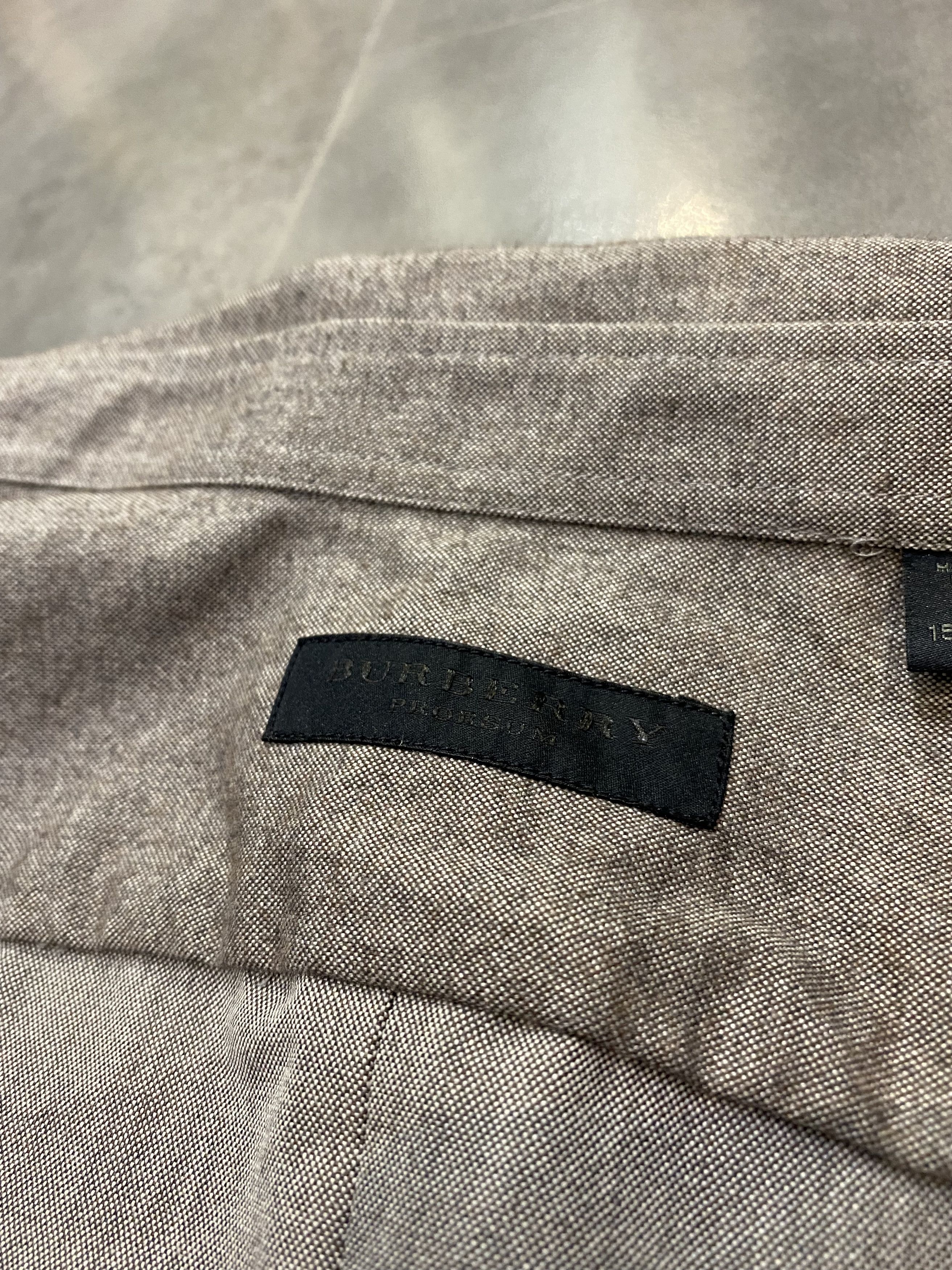 Burberry Prorsum Burberry Prorsum Military Pocket Button Up Shirt Size US M / EU 48-50 / 2 - 14 Thumbnail
