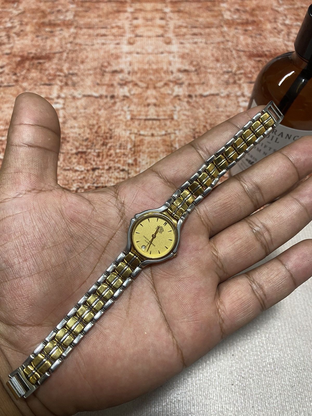 image of Vintage x Watches Christian Mode Ladies Watch in Gold Plated, Women's