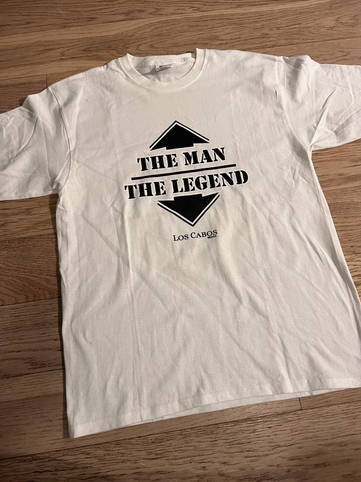 Japanese Brand × Vintage Vintage The Man The Myth Joke Statement T Shirt Mexico Size US M / EU 48-50 / 2 - 1 Thumbnail