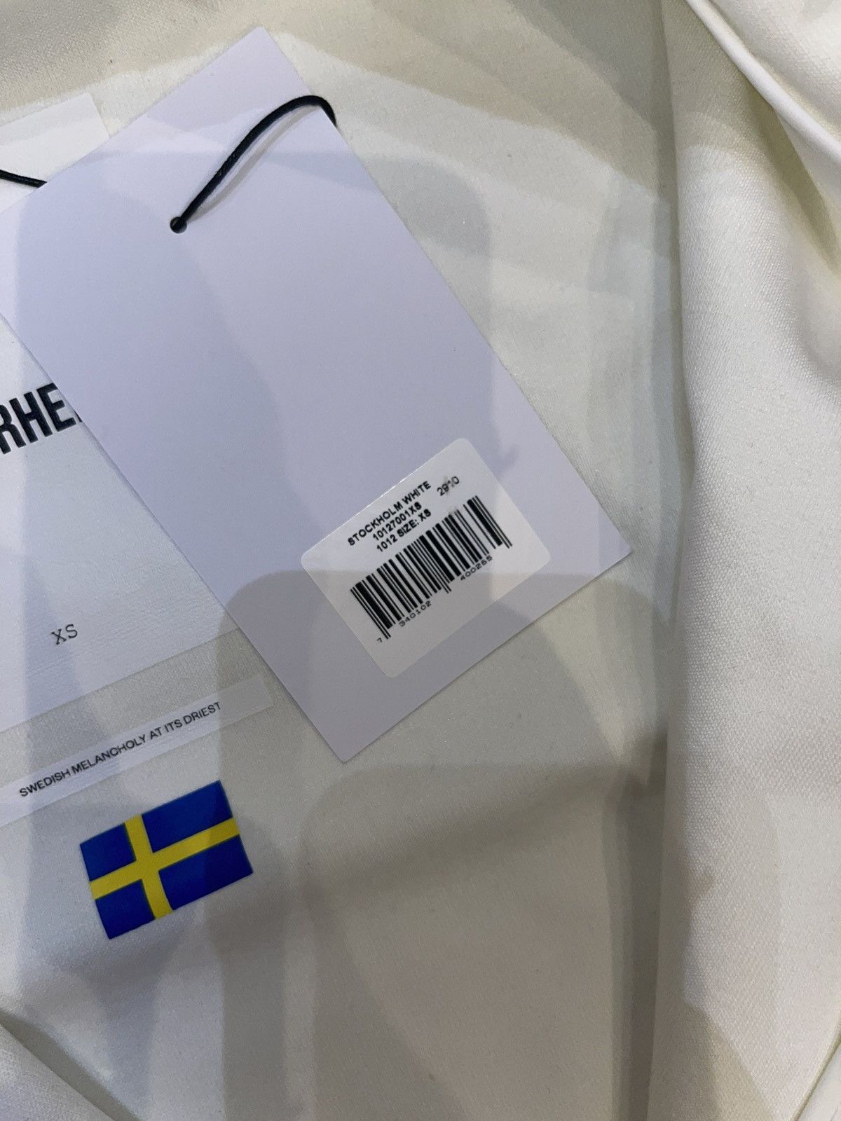 Stutterheim DS! Stutterheim Stockholm White Raincoat Size US S / EU 44-46 / 1 - 16 Thumbnail