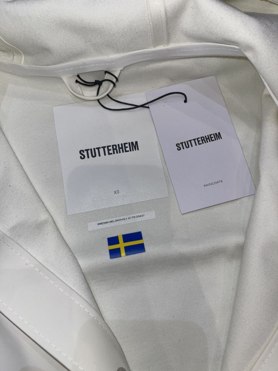 Stutterheim DS! Stutterheim Stockholm White Raincoat Size US S / EU 44-46 / 1 - 15 Thumbnail