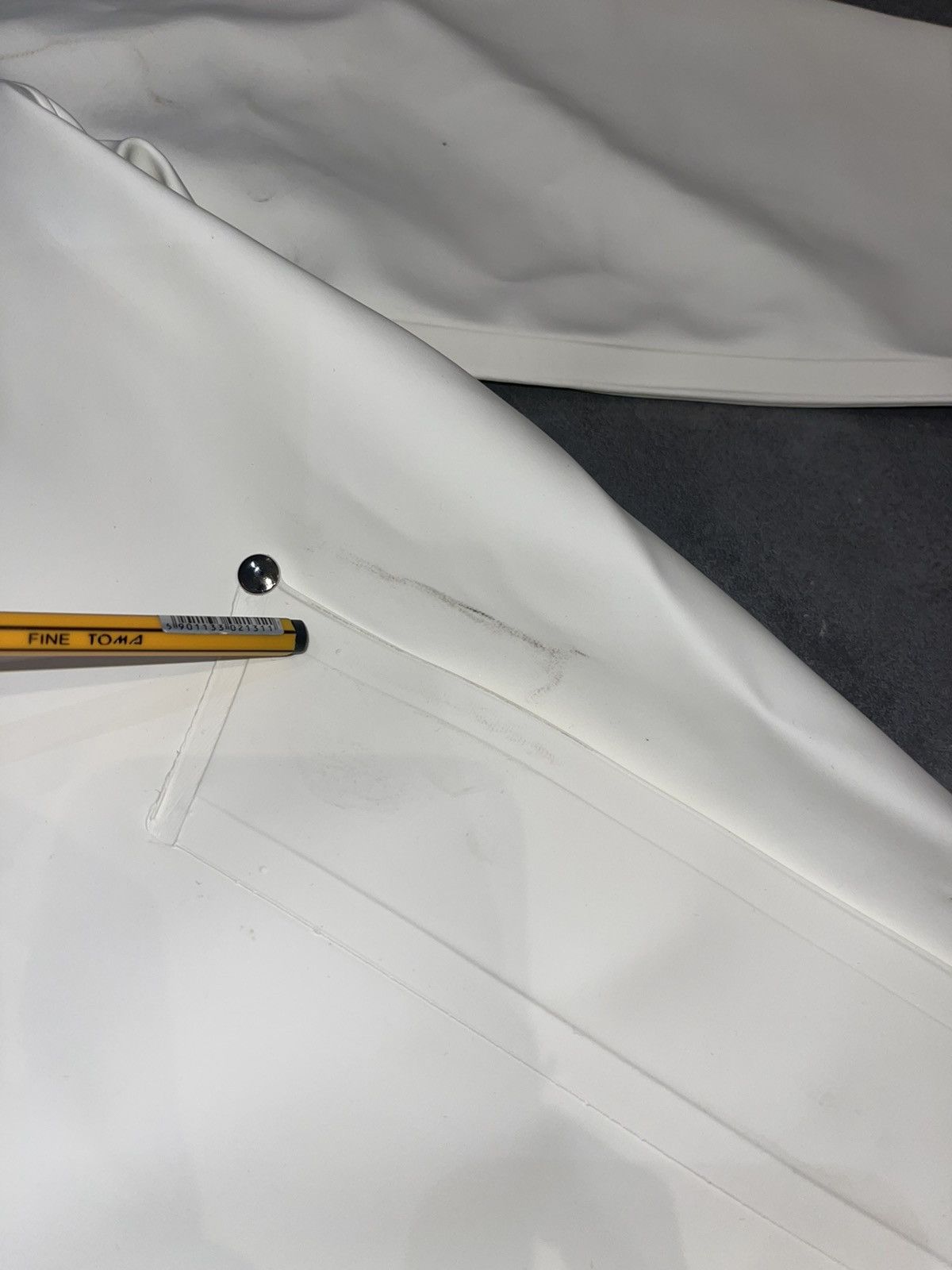 Stutterheim DS! Stutterheim Stockholm White Raincoat Size US S / EU 44-46 / 1 - 19 Thumbnail
