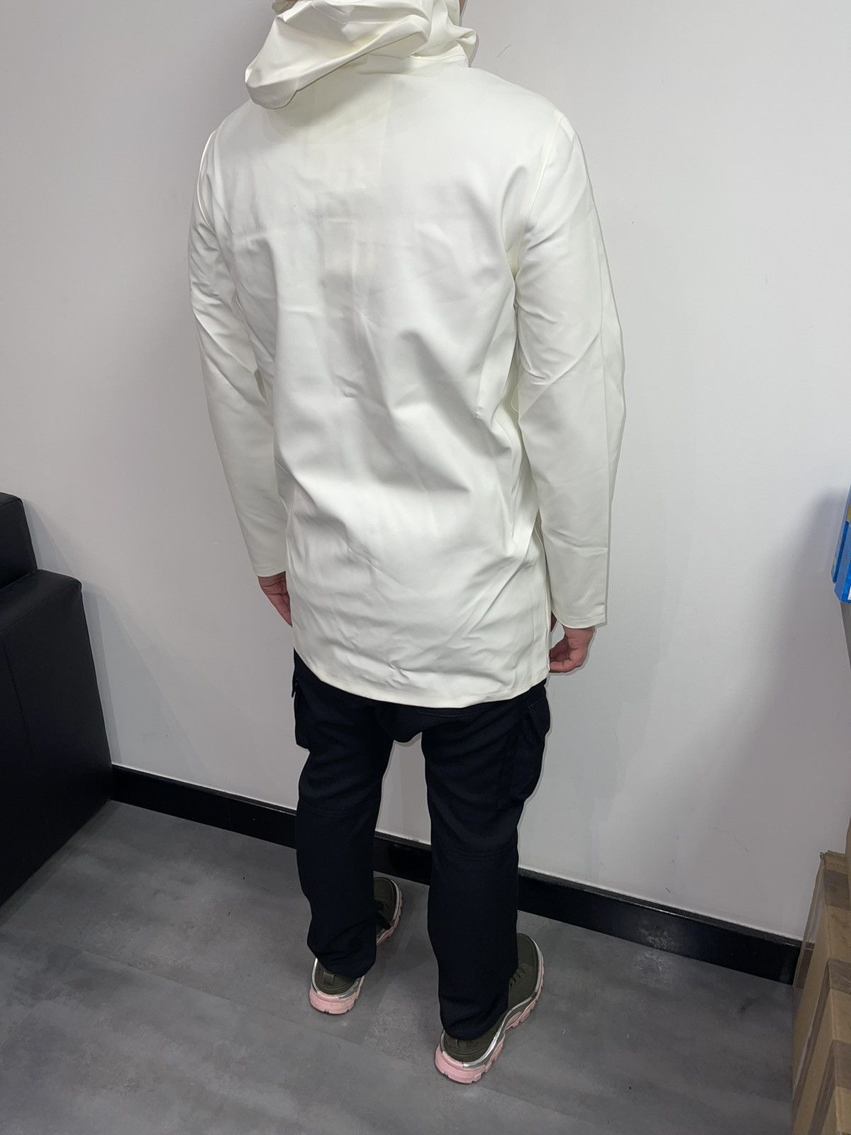 Stutterheim DS! Stutterheim Stockholm White Raincoat Size US S / EU 44-46 / 1 - 7 Thumbnail