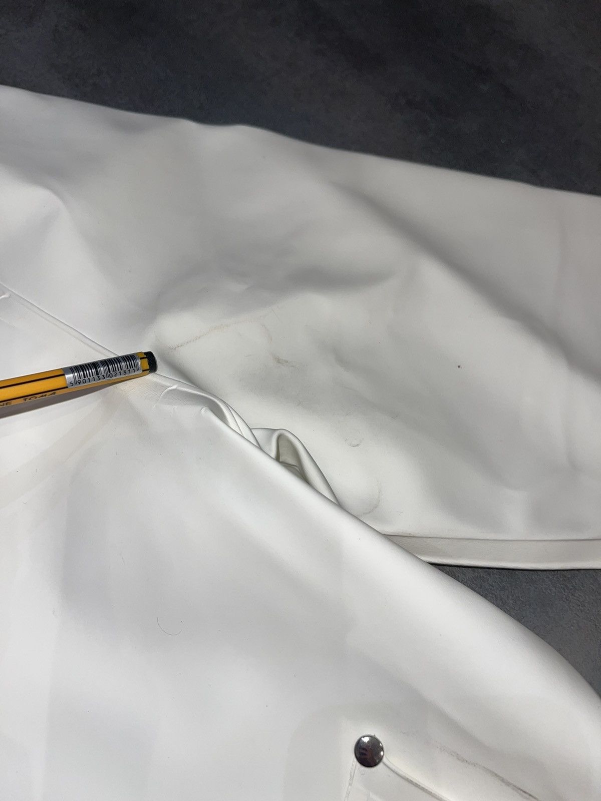 Stutterheim DS! Stutterheim Stockholm White Raincoat Size US S / EU 44-46 / 1 - 18 Thumbnail
