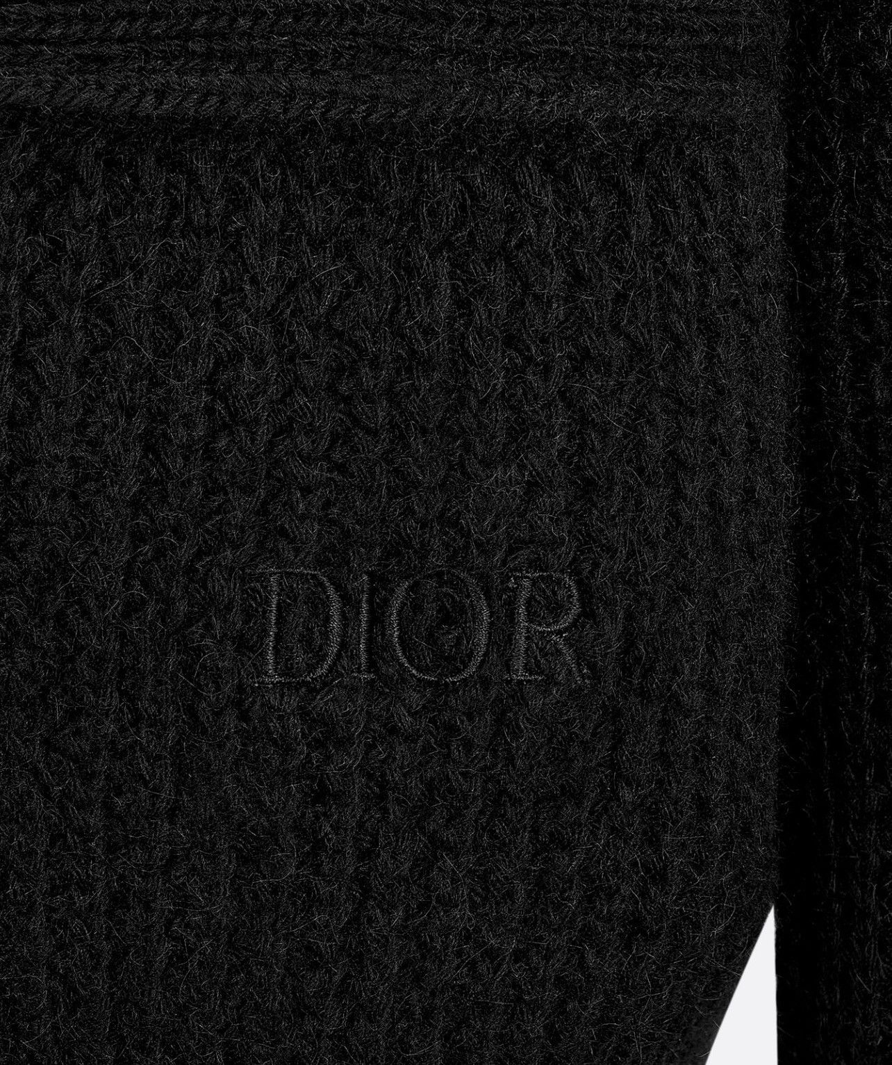 Dior Dior Bee Wool & Alpaca Chunky Cardigan Size US L / EU 52-54 / 3 - 3 Thumbnail