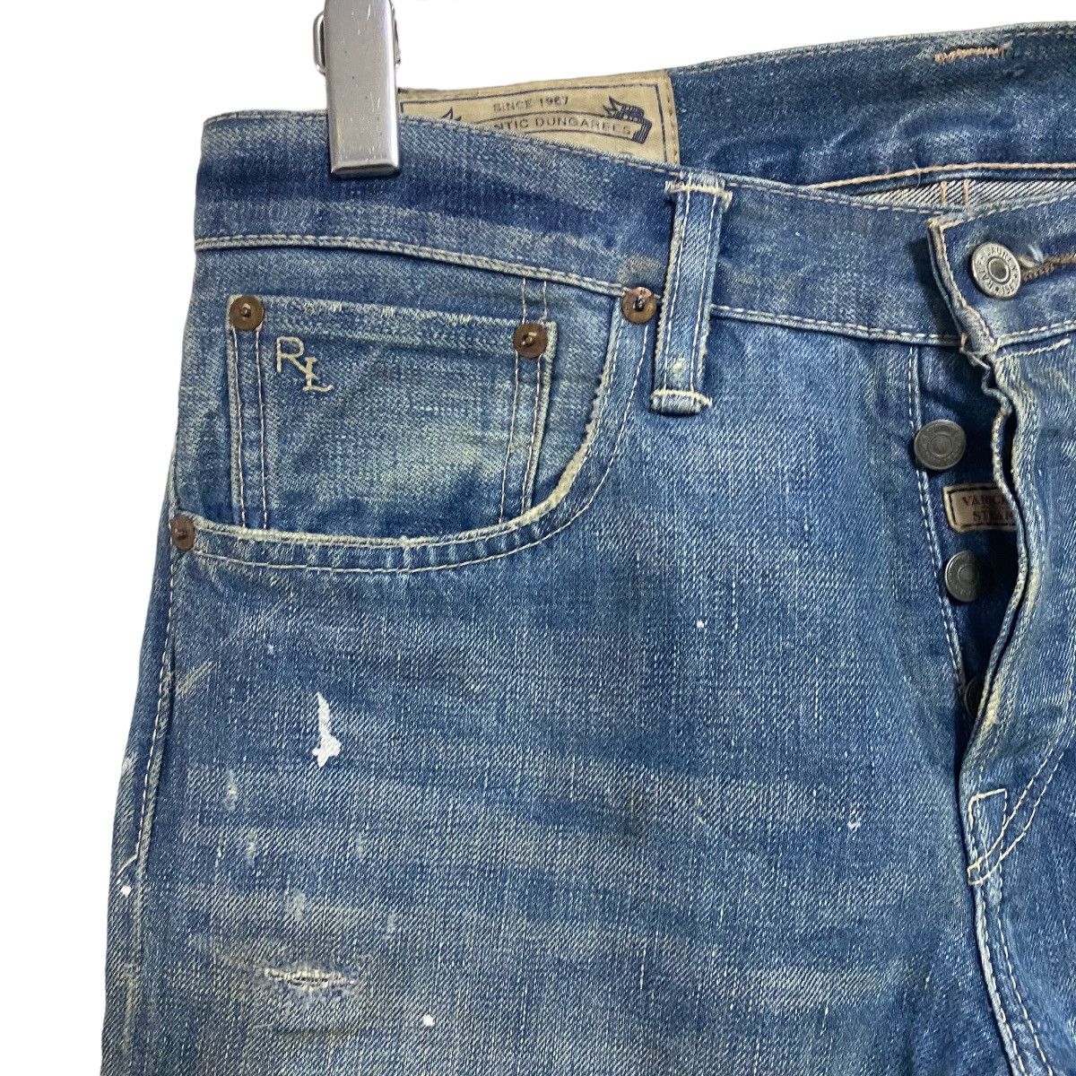 Polo Ralph Lauren × RRL Ralph Lauren Vintage Polo Ralph Lauren Painter Jeans Varick Slim Size US 29 - 4 Thumbnail