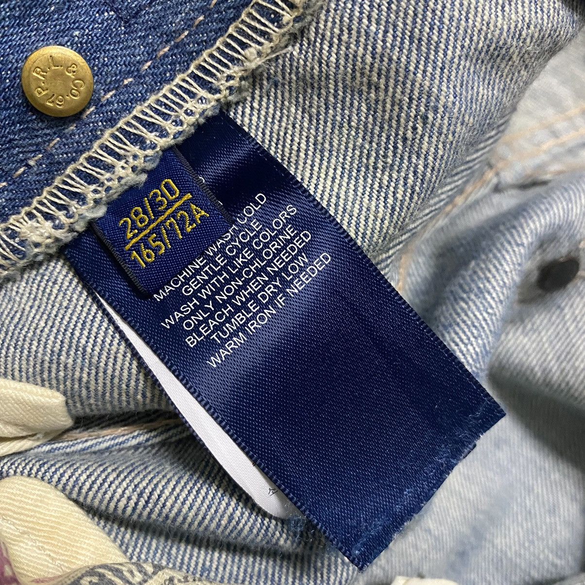 Polo Ralph Lauren × RRL Ralph Lauren Vintage Polo Ralph Lauren Painter Jeans Varick Slim Size US 29 - 21 Thumbnail