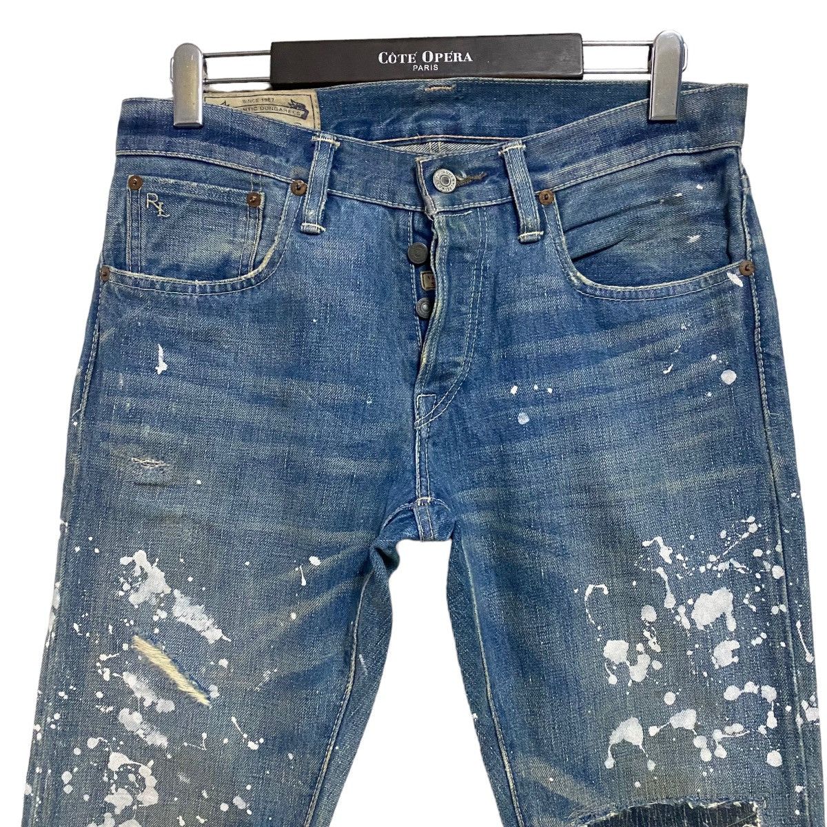 Polo Ralph Lauren × RRL Ralph Lauren Vintage Polo Ralph Lauren Painter Jeans Varick Slim Size US 29 - 3 Thumbnail