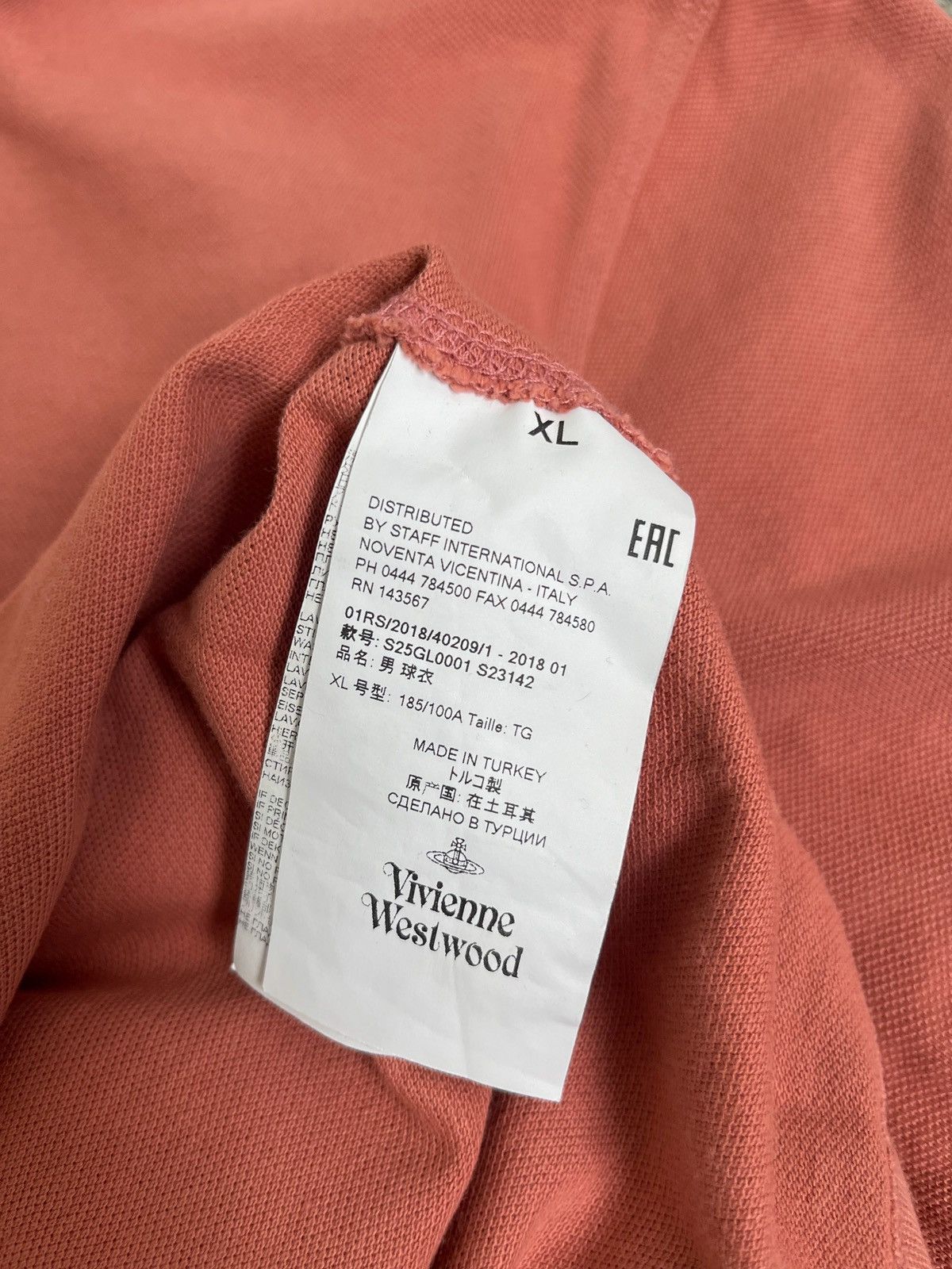 Vivienne Westwood VIVIENNE WESTWOOD ORB LOGO POLO TEE MENS XL Size US XL / EU 56 / 4 - 8 Thumbnail