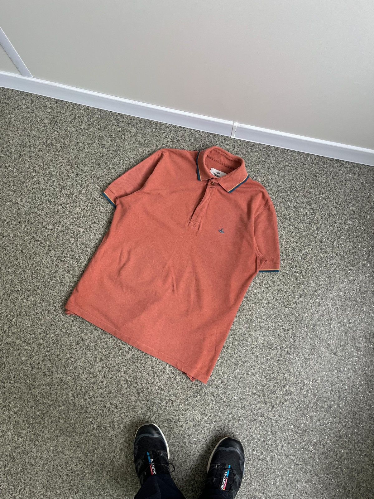 Vivienne Westwood VIVIENNE WESTWOOD ORB LOGO POLO TEE MENS XL Size US XL / EU 56 / 4 - 1 Thumbnail