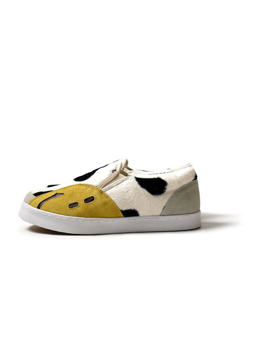 Kapital Kapital Cow Pattern Rain Smile Slip-On Shoe Size US 9.5 / EU 42-43 - 8 Thumbnail