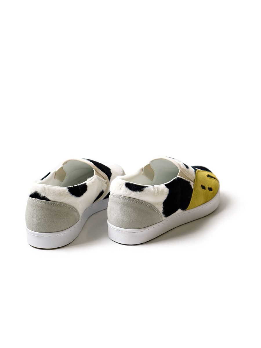 Kapital Kapital Cow Pattern Rain Smile Slip-On Shoe Size US 9.5 / EU 42-43 - 5 Thumbnail