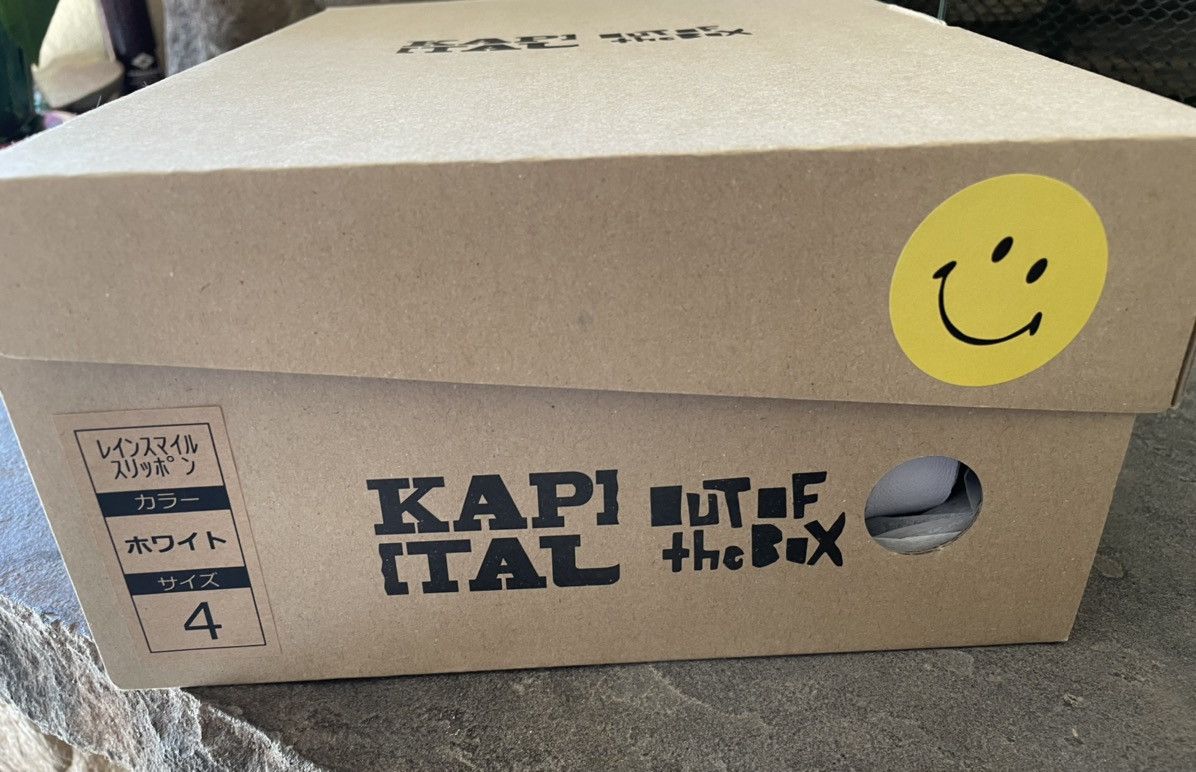 Kapital Kapital Cow Pattern Rain Smile Slip-On Shoe Size US 9.5 / EU 42-43 - 9 Thumbnail