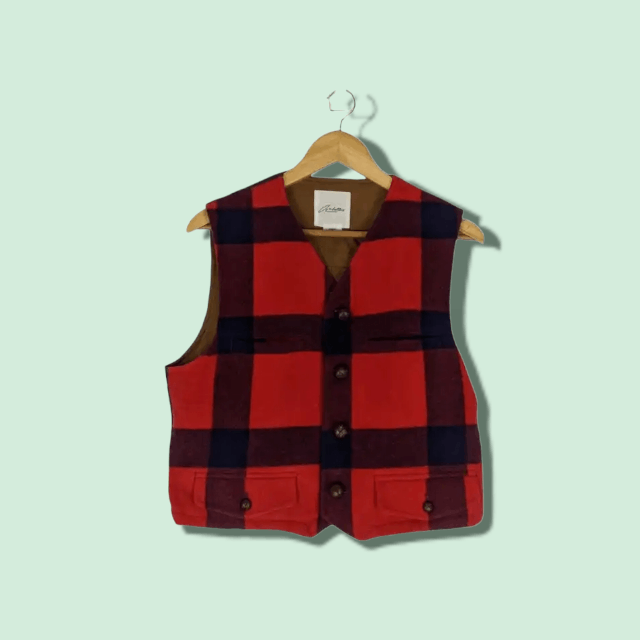 Japanese Brand Japanese 90's Vintage GRABATOR Vest Jacket Size ONE SIZE - 1 Thumbnail