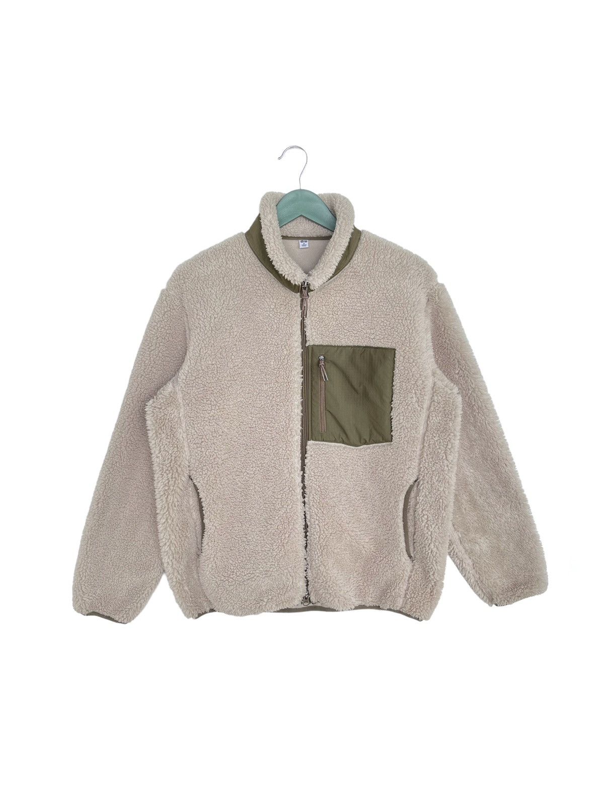 Japanese Brand Uniqlo Sherpa Fleece Jacket Size US M / EU 48-50 / 2 - 1 Thumbnail