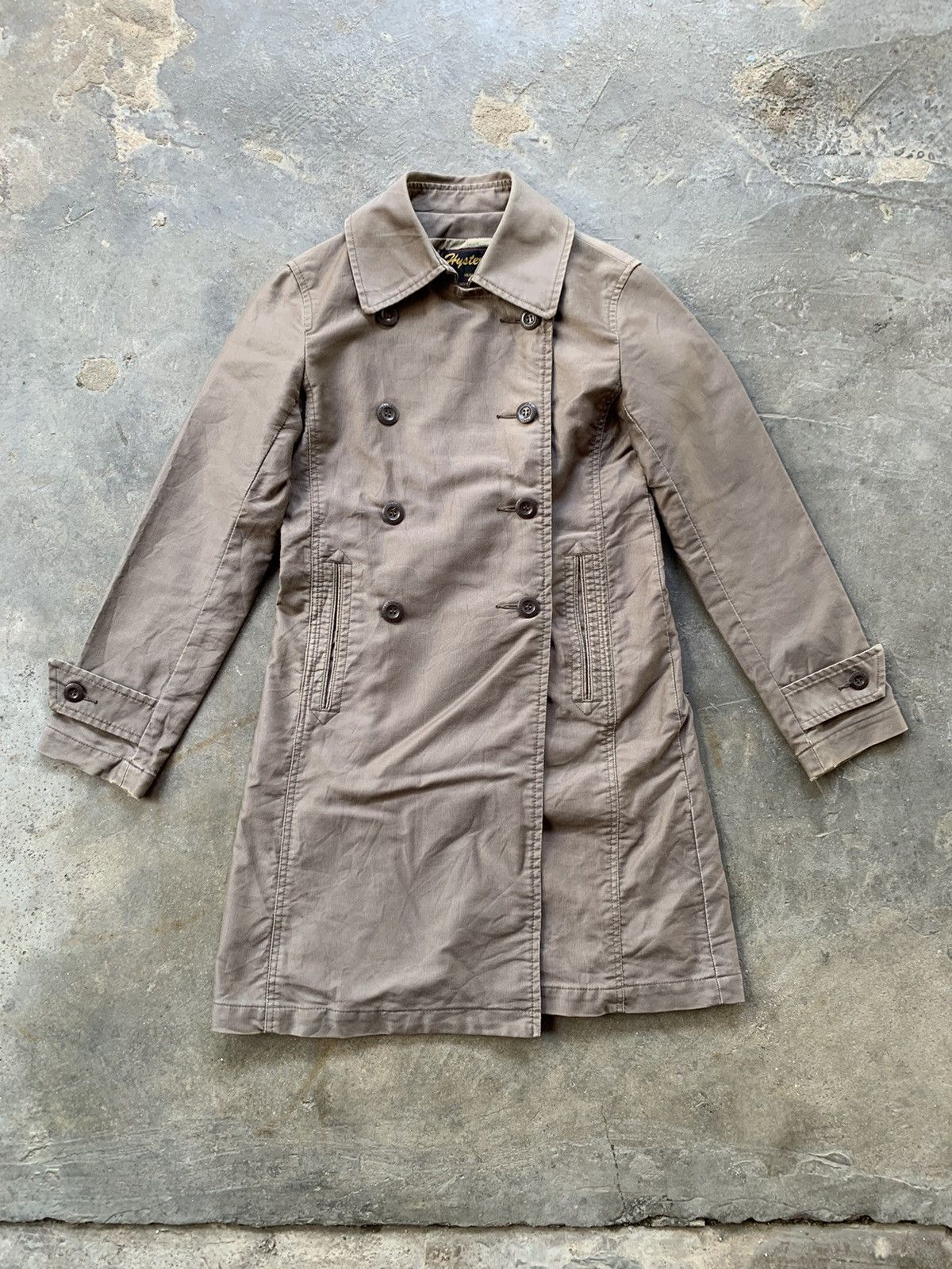 Hysteric Glamour Vintage Hysteric Glamour Trench Coat Size US S / EU 44-46 / 1 - 1 Thumbnail
