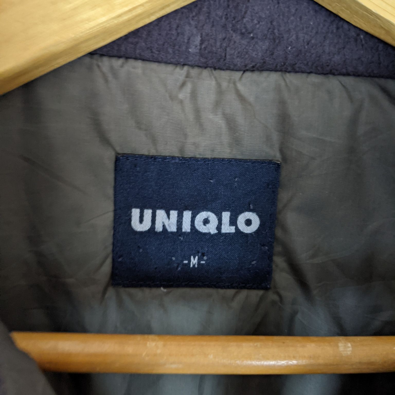 Japanese Brand × Uniqlo Vintage 90's UNIQLO Light Puffer Jacket Military Style Size US M / EU 48-50 / 2 - 10 Thumbnail