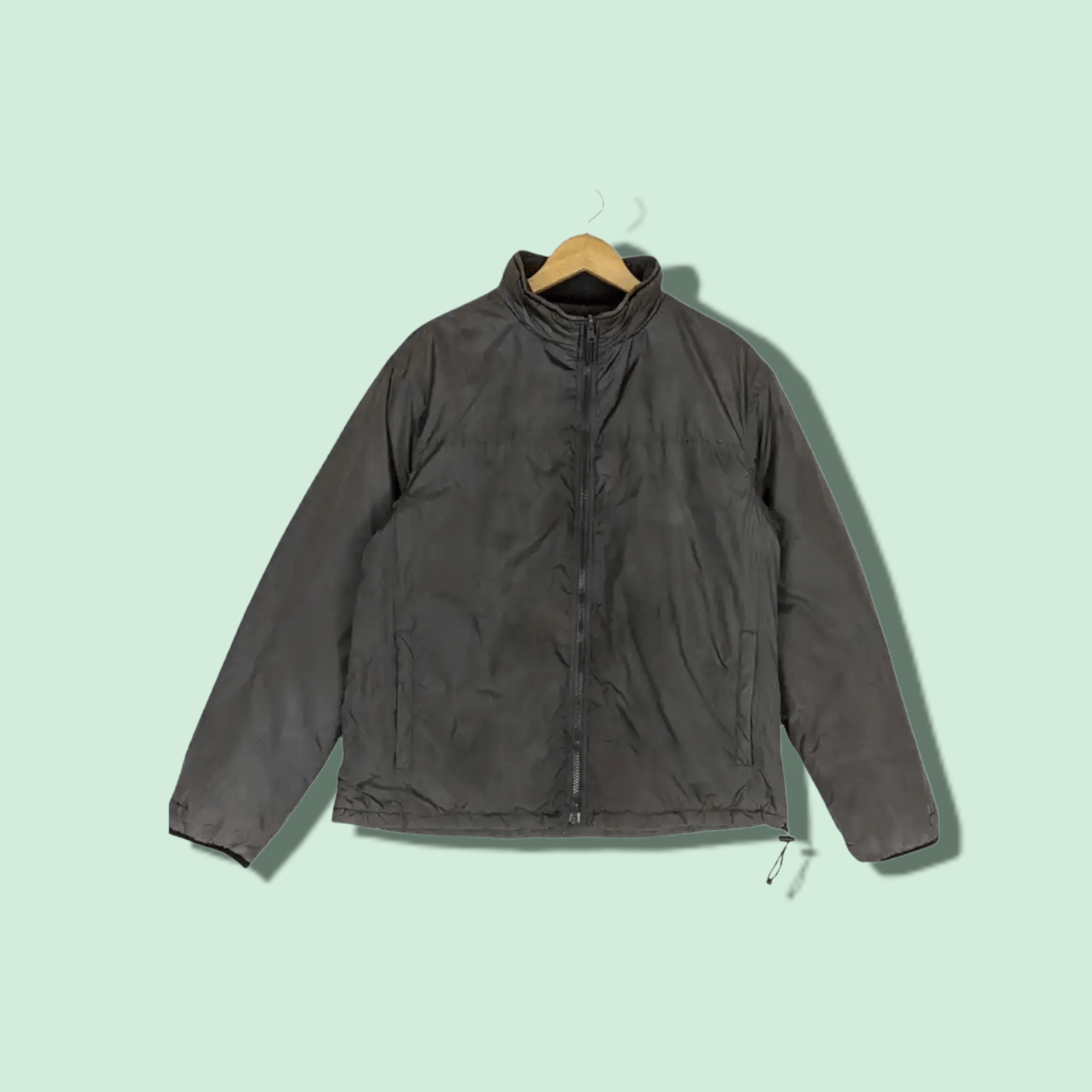 Japanese Brand × Uniqlo Vintage 90's UNIQLO Light Puffer Jacket Military Style Size US M / EU 48-50 / 2 - 1 Thumbnail