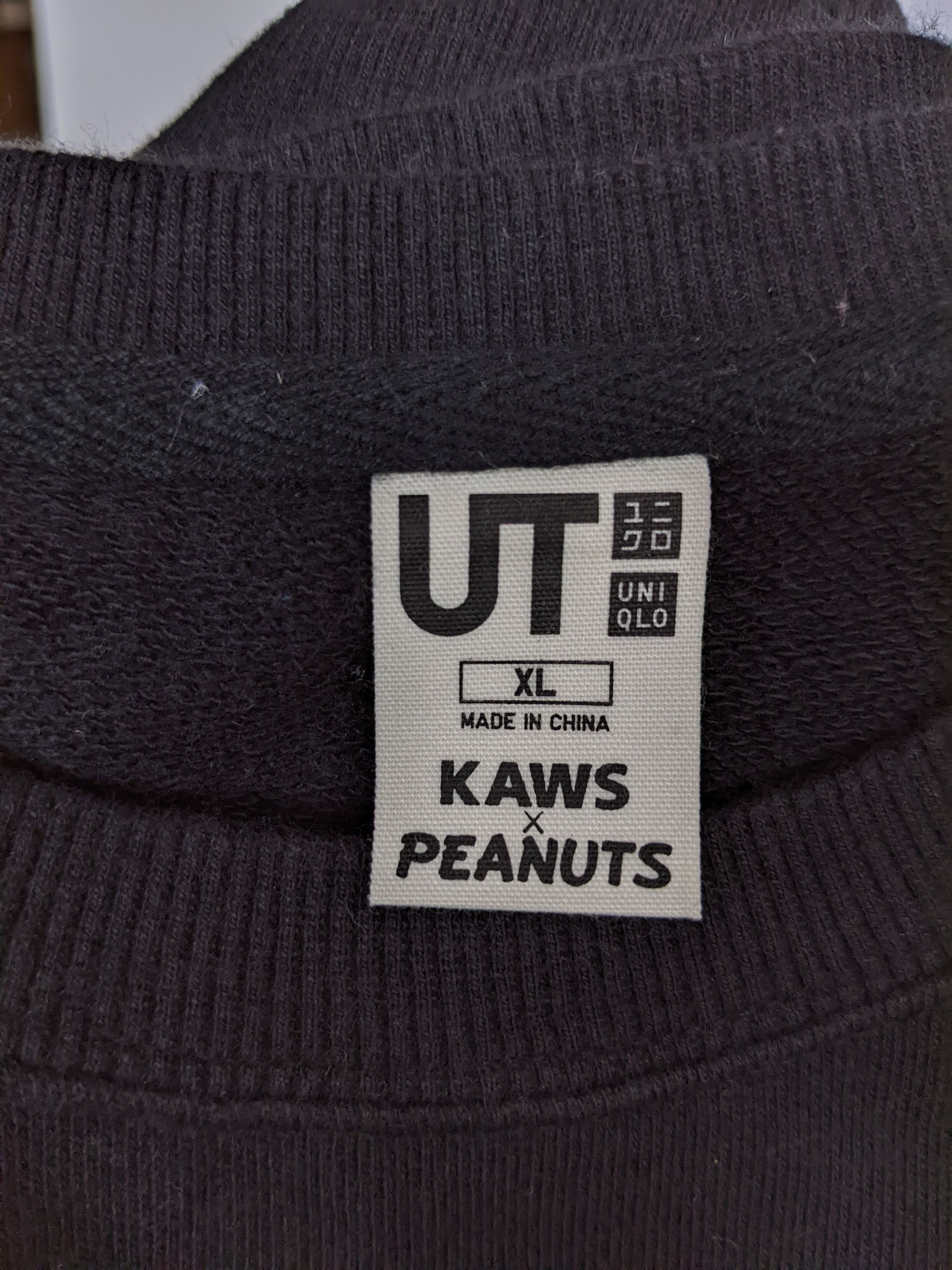 Kaws × Peanuts × Uniqlo Kaws x Peanuts uniqlo Sweatshirt Size US XL / EU 56 / 4 - 4 Thumbnail