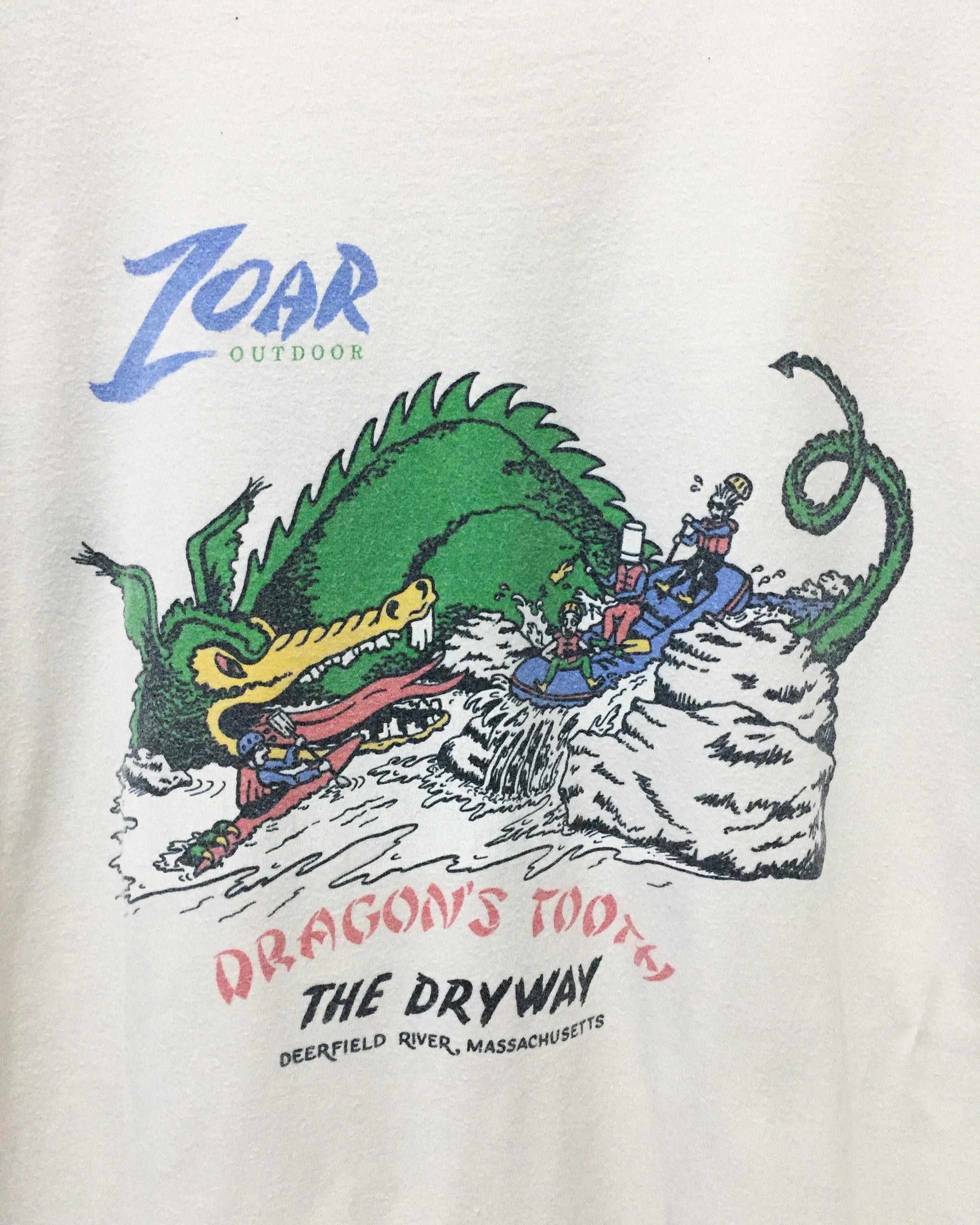 Hanes Vintage Zoar Outdoor Dragon's Tooth Tees Size US XL / EU 56 / 4 - 2 Thumbnail
