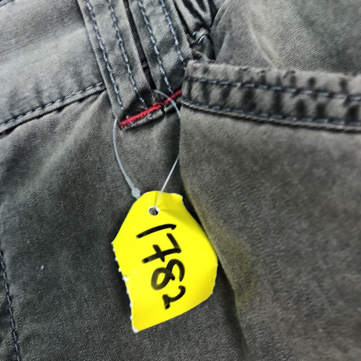 Japanese Brand DLL Ride 57 Green faded track multipocket Cargo Pants #1782 Size 26" / US 2 / IT 38 - 7 Thumbnail