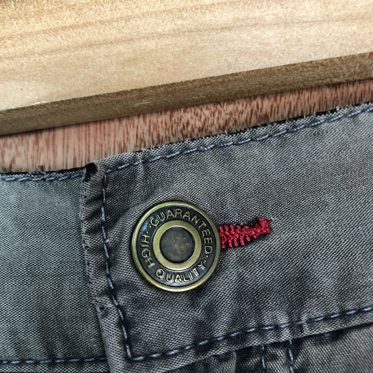 Japanese Brand DLL Ride 57 Green faded track multipocket Cargo Pants #1782 Size 26" / US 2 / IT 38 - 8 Thumbnail