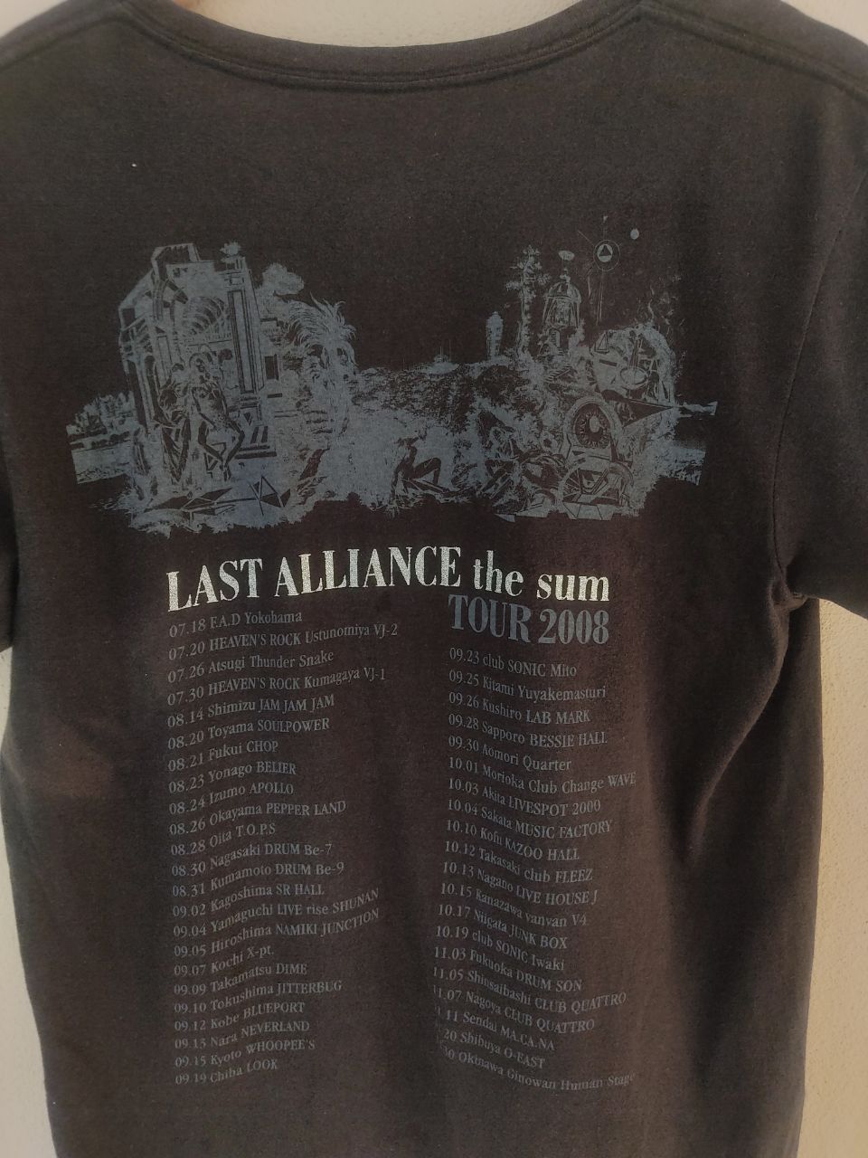 Band Tees × Japanese Brand × Vintage The Last Alliance The Sum Tour Tee Size US M / EU 48-50 / 2 - 5 Thumbnail