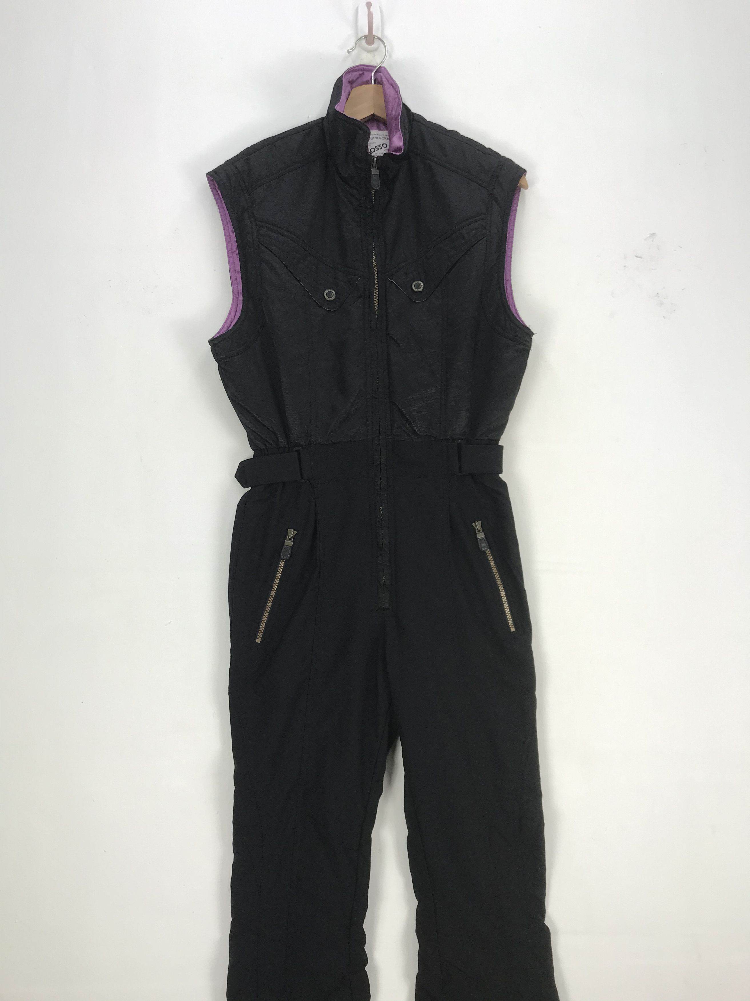 Japanese Brand × Vintage Vintage Japanese Ski Suit Coverall Jumpsuit Ski Wear Size 28" / US 6 / IT 42 - 5 Thumbnail